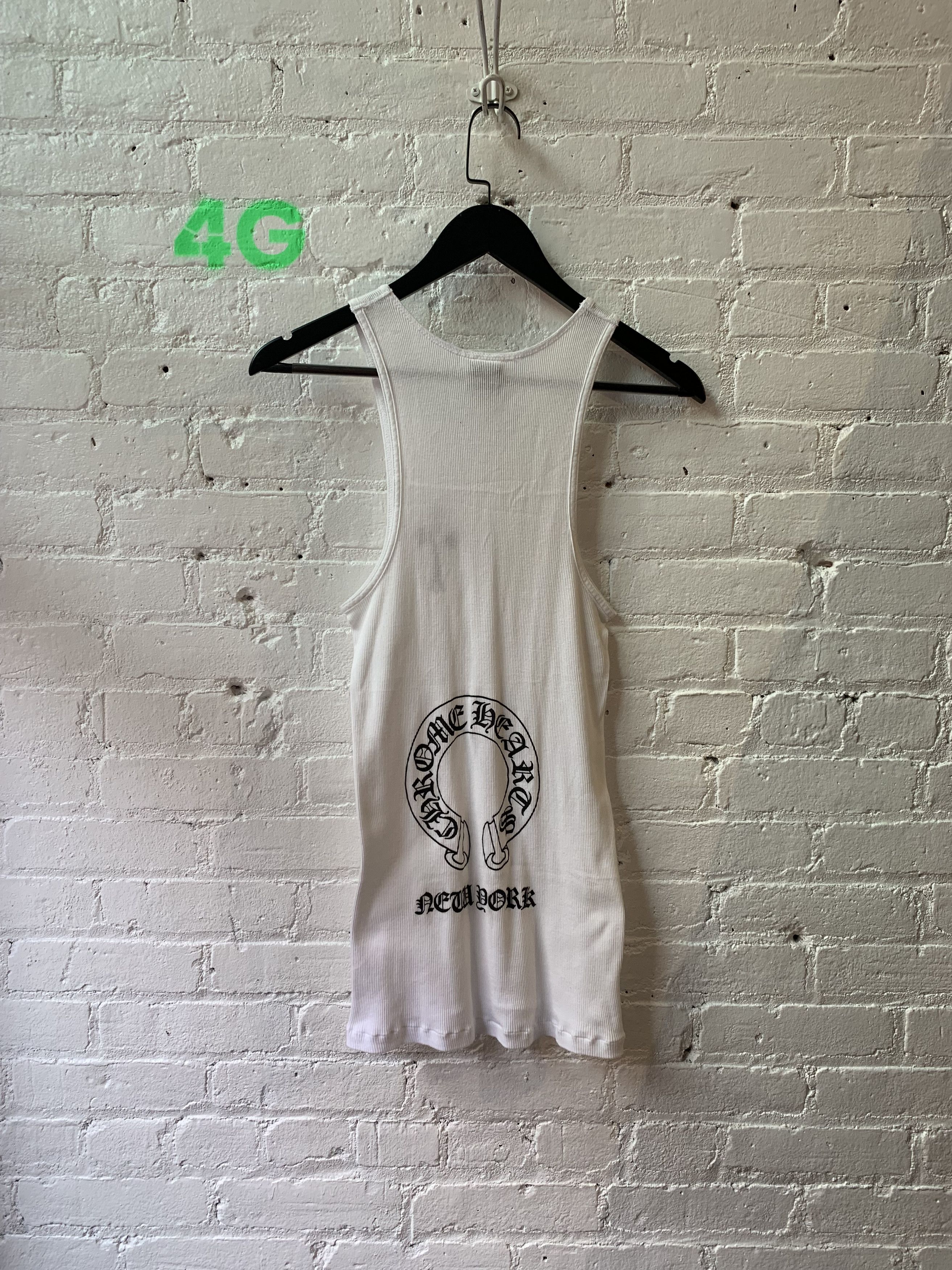 Chrome Hearts × Vintage CHROME HEARTS MENS M NEW YORK TANK TOP Size US M / EU 48-50 / 2 - 2 Thumbnail