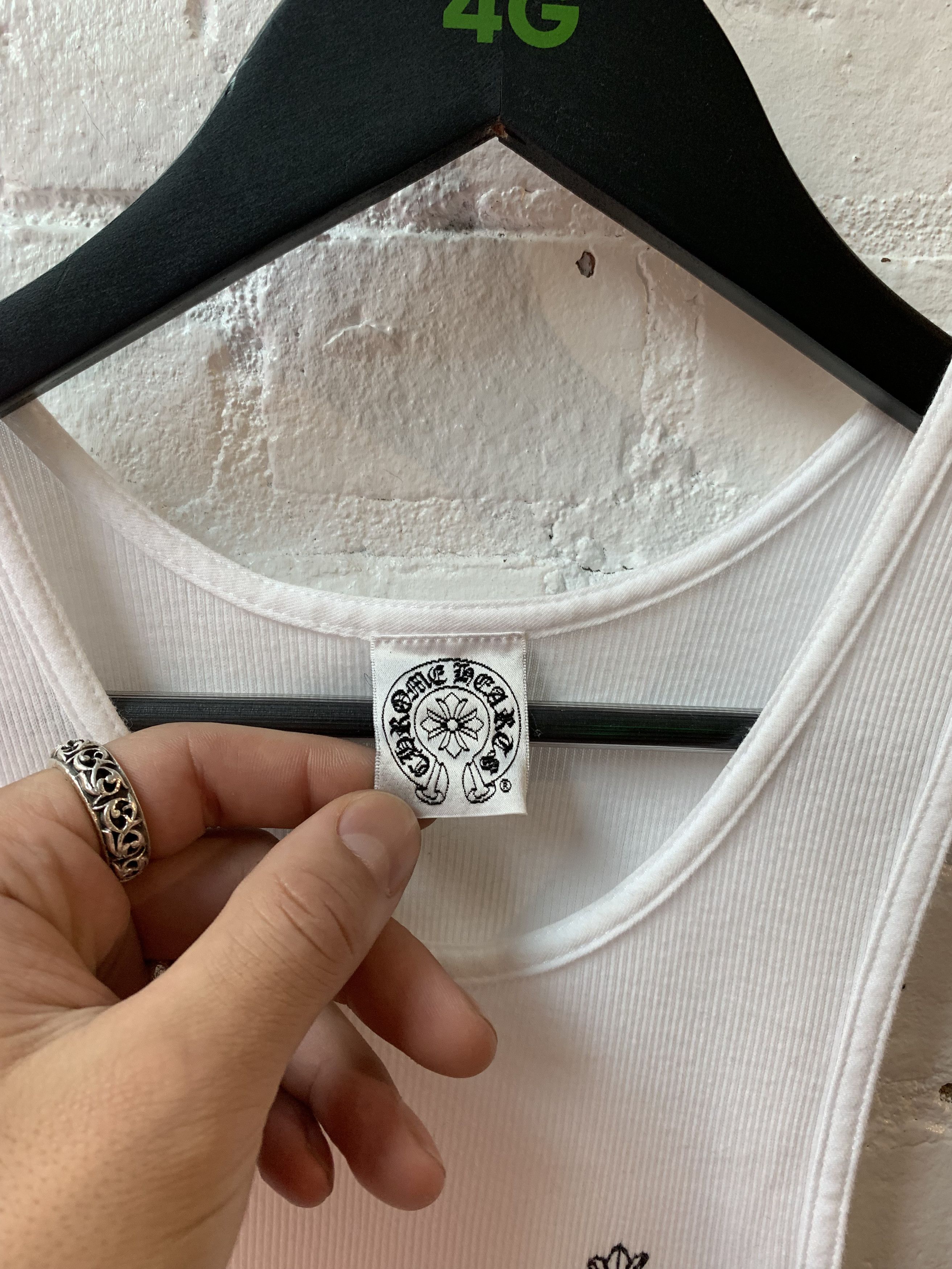 Chrome Hearts × Vintage CHROME HEARTS MENS M NEW YORK TANK TOP Size US M / EU 48-50 / 2 - 5 Thumbnail