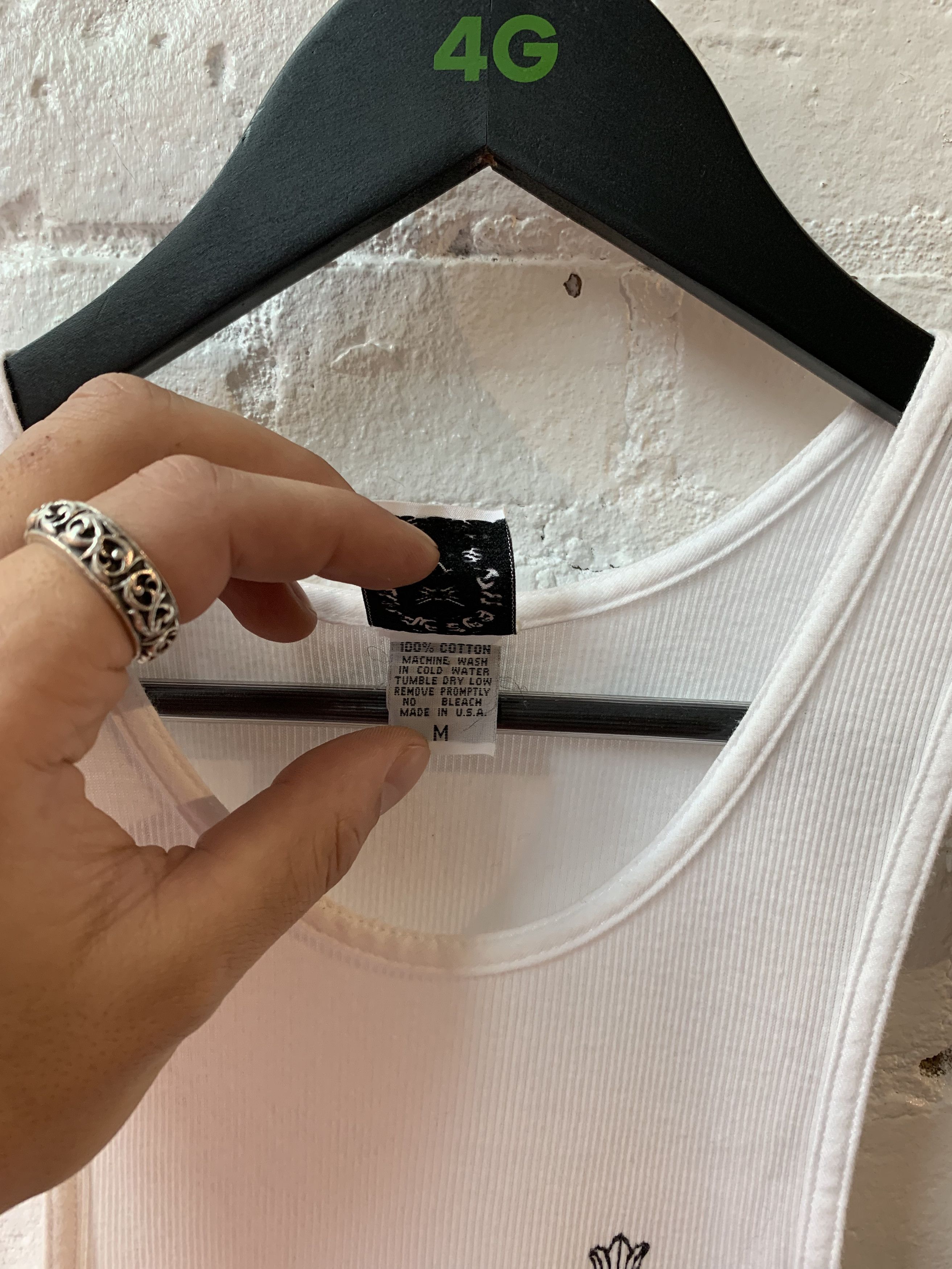 Chrome Hearts × Vintage CHROME HEARTS MENS M NEW YORK TANK TOP Size US M / EU 48-50 / 2 - 6 Thumbnail