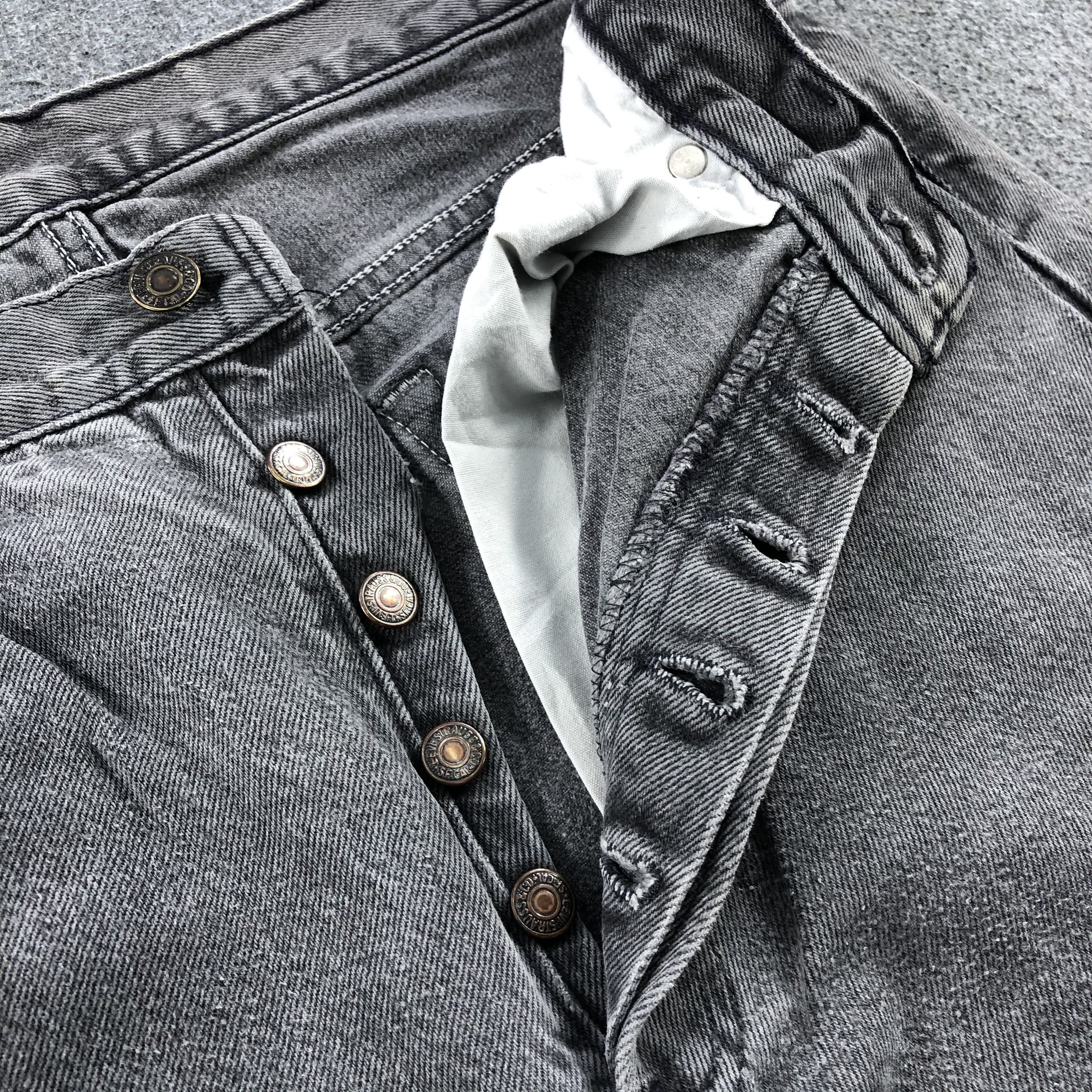 Levi's × Vintage Vintage 90s Ripped Levis 501 Earth Tone Jeans-J1519 Size US 31 - 10 Thumbnail