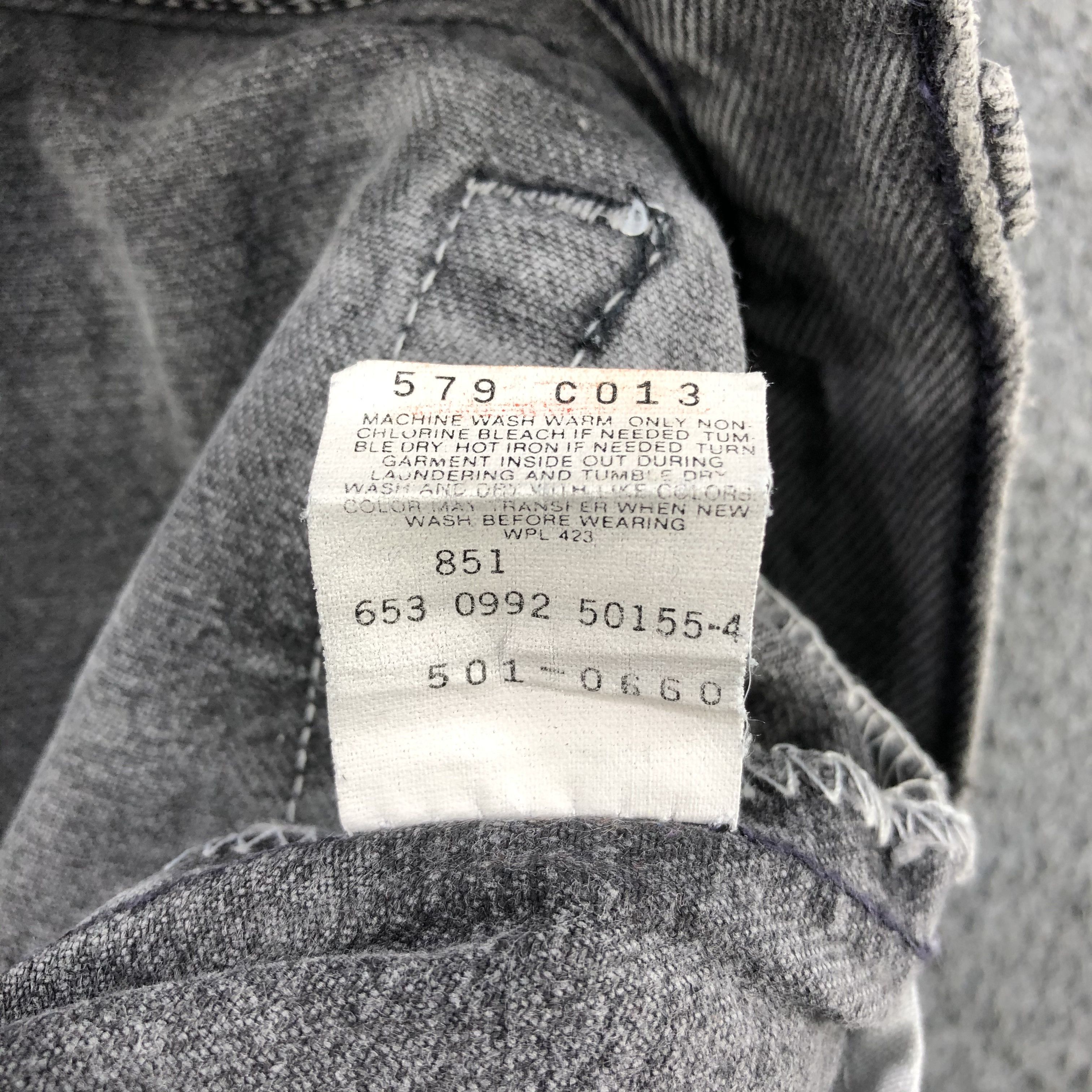 Levi's × Vintage Vintage 90s Ripped Levis 501 Earth Tone Jeans-J1519 Size US 31 - 13 Thumbnail