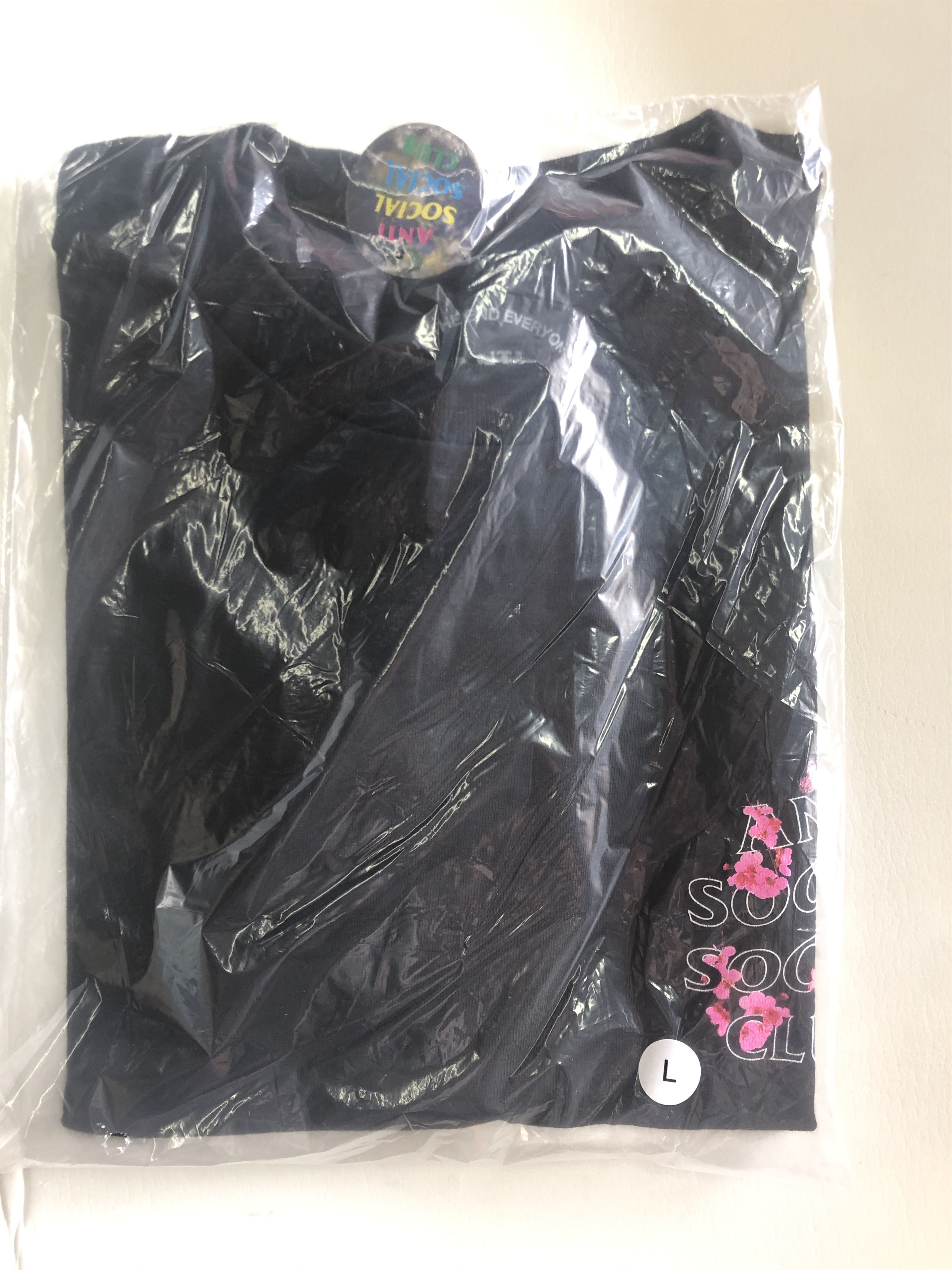 Anti Social Social Club × Members Only DS weekly exclusive ASSC KKOCH Sugar high Hill Black Tee Size US L / EU 52-54 / 3 - 2 Thumbnail