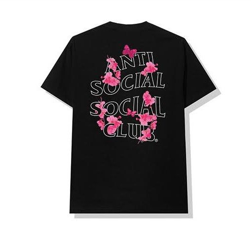 Anti Social Social Club × Members Only DS weekly exclusive ASSC KKOCH Sugar high Hill Black Tee Size US L / EU 52-54 / 3 - 6 Thumbnail