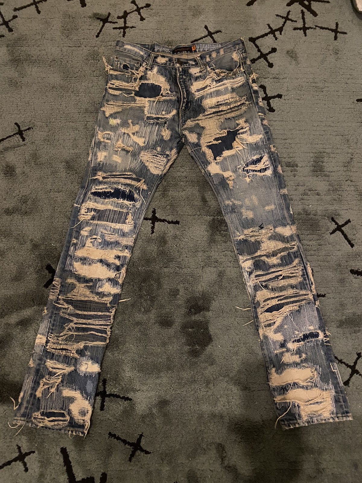 image of Blue Undercover 85 Denim Size 2 Men’S, Men's