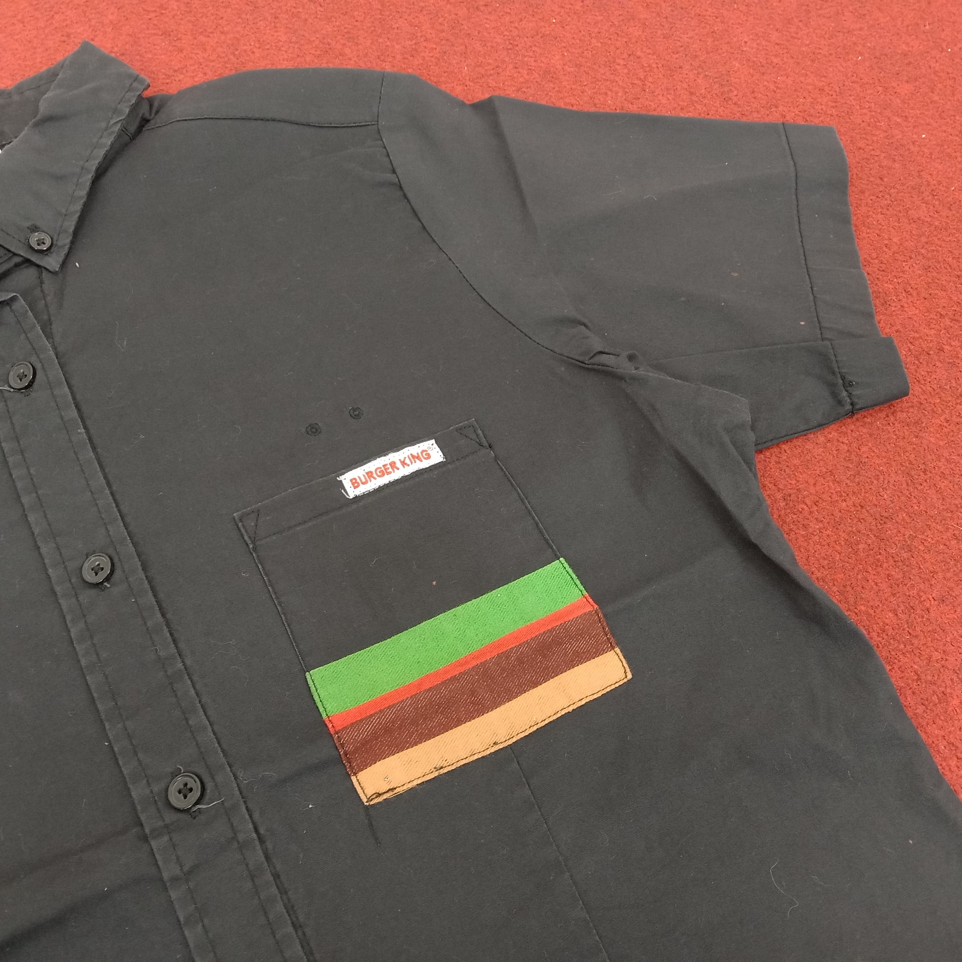 Burger King Workers Working Uniform Shirt - Main Image