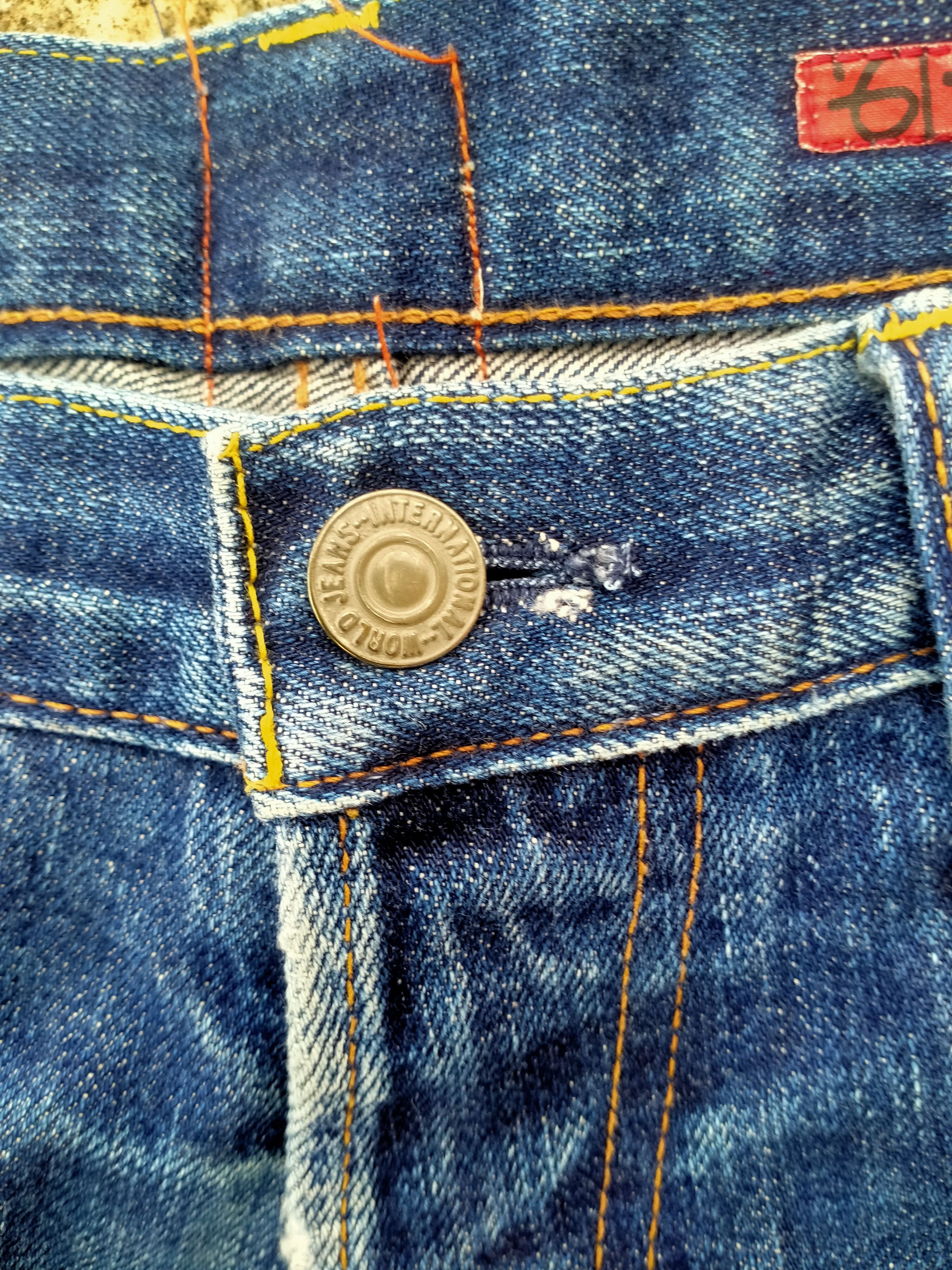 Japanese Brand DISTRESSED 61-> SELVEDGE DENIM Size US 32 / EU 48 - 4 Thumbnail