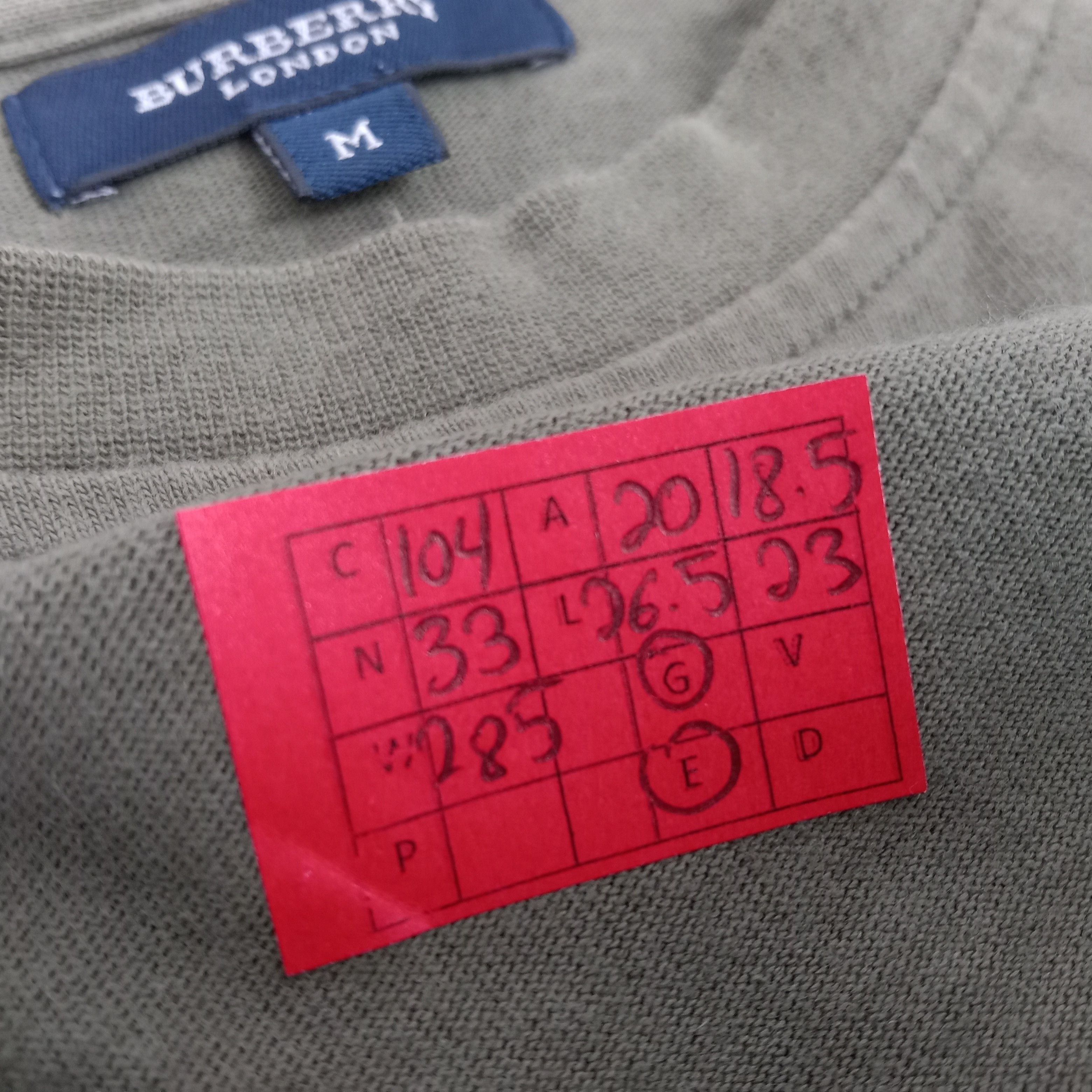 Burberry Burberry London Long Sleeve Tshirt Size US M / EU 48-50 / 2 - 6 Thumbnail
