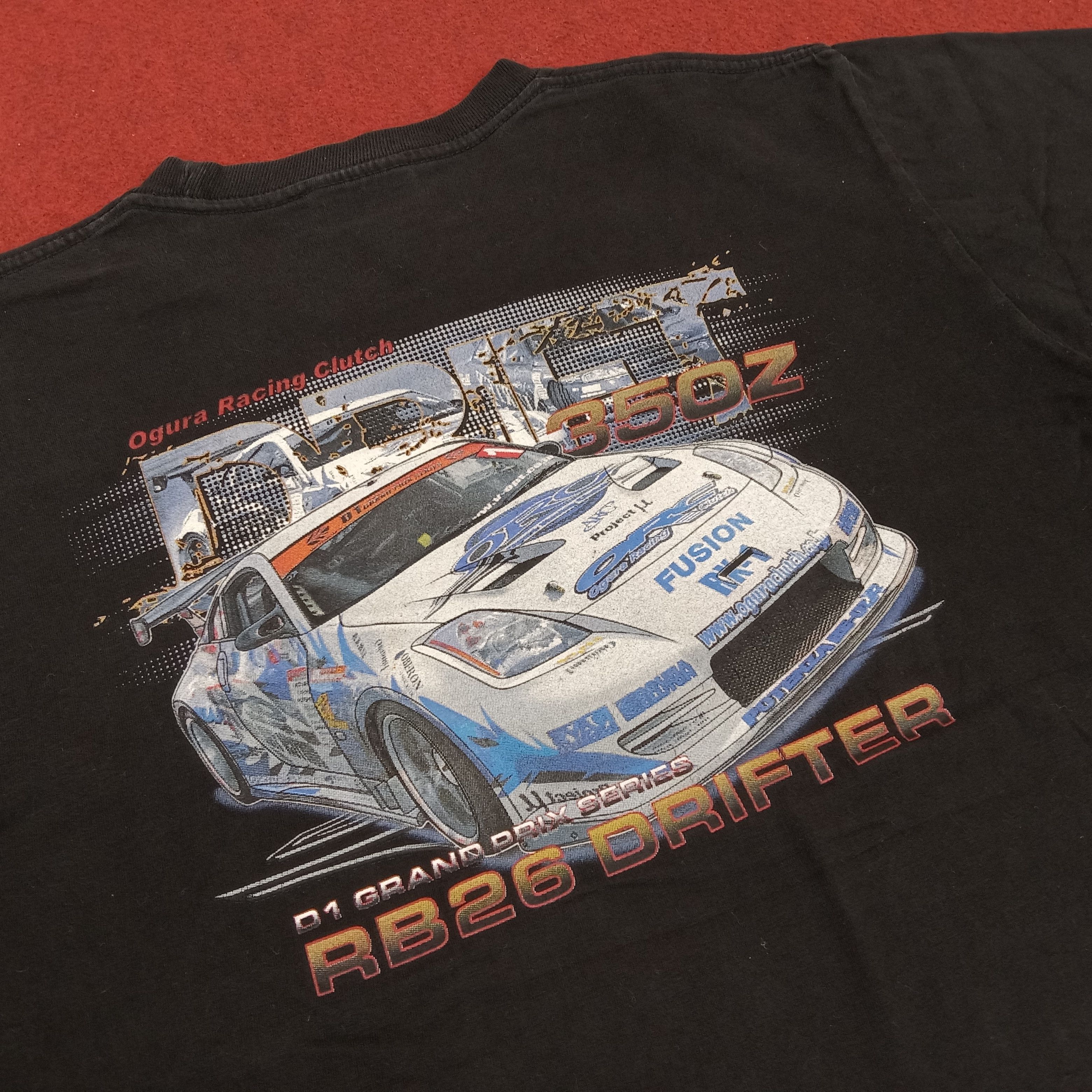 Japanese Brand × Vintage Drift Grand Prix Motorsports Cars Racing Tshirt Size US M / EU 48-50 / 2 - 2 Thumbnail