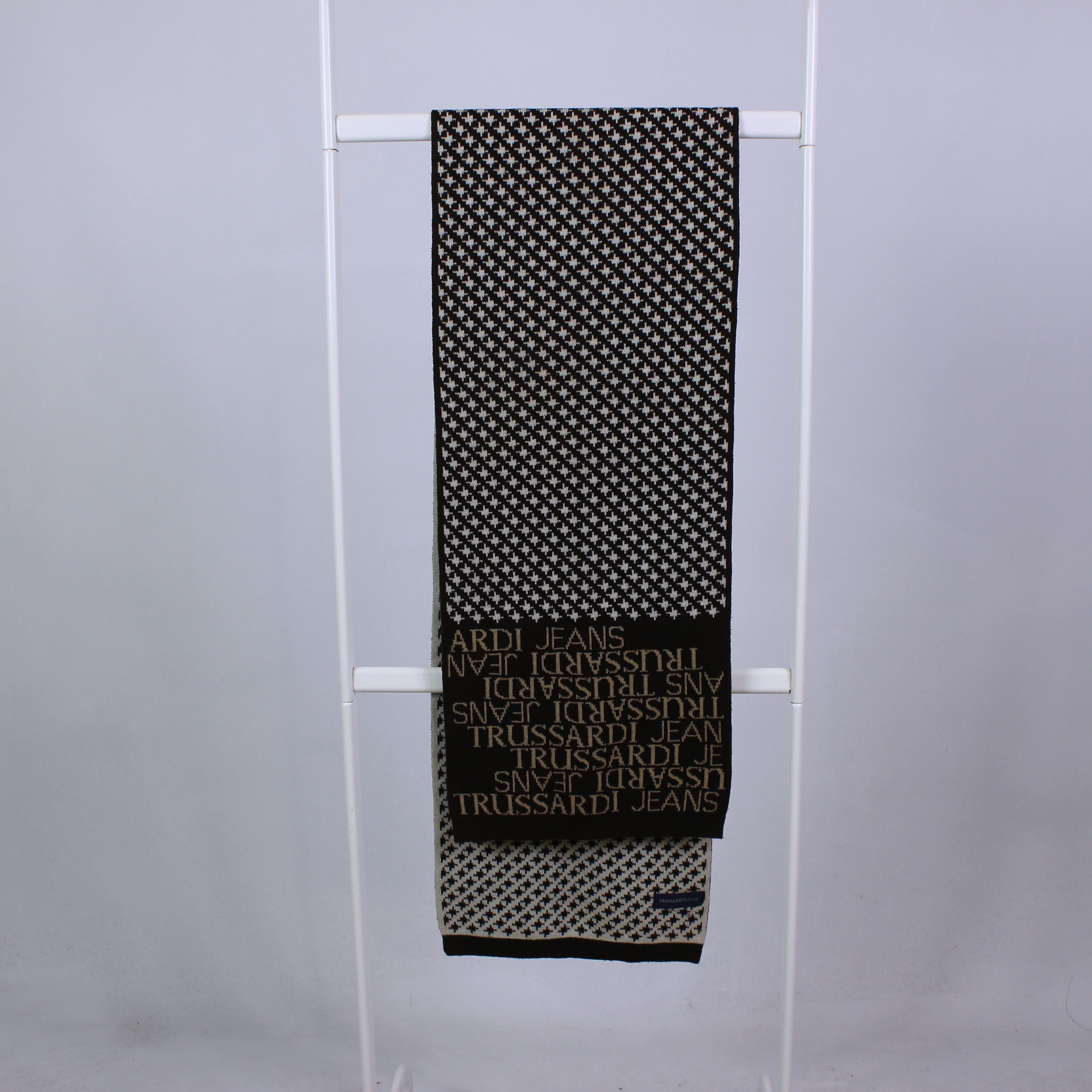 Trussardi Trussardi wool scarf logo rarity Size ONE SIZE - 3 Thumbnail