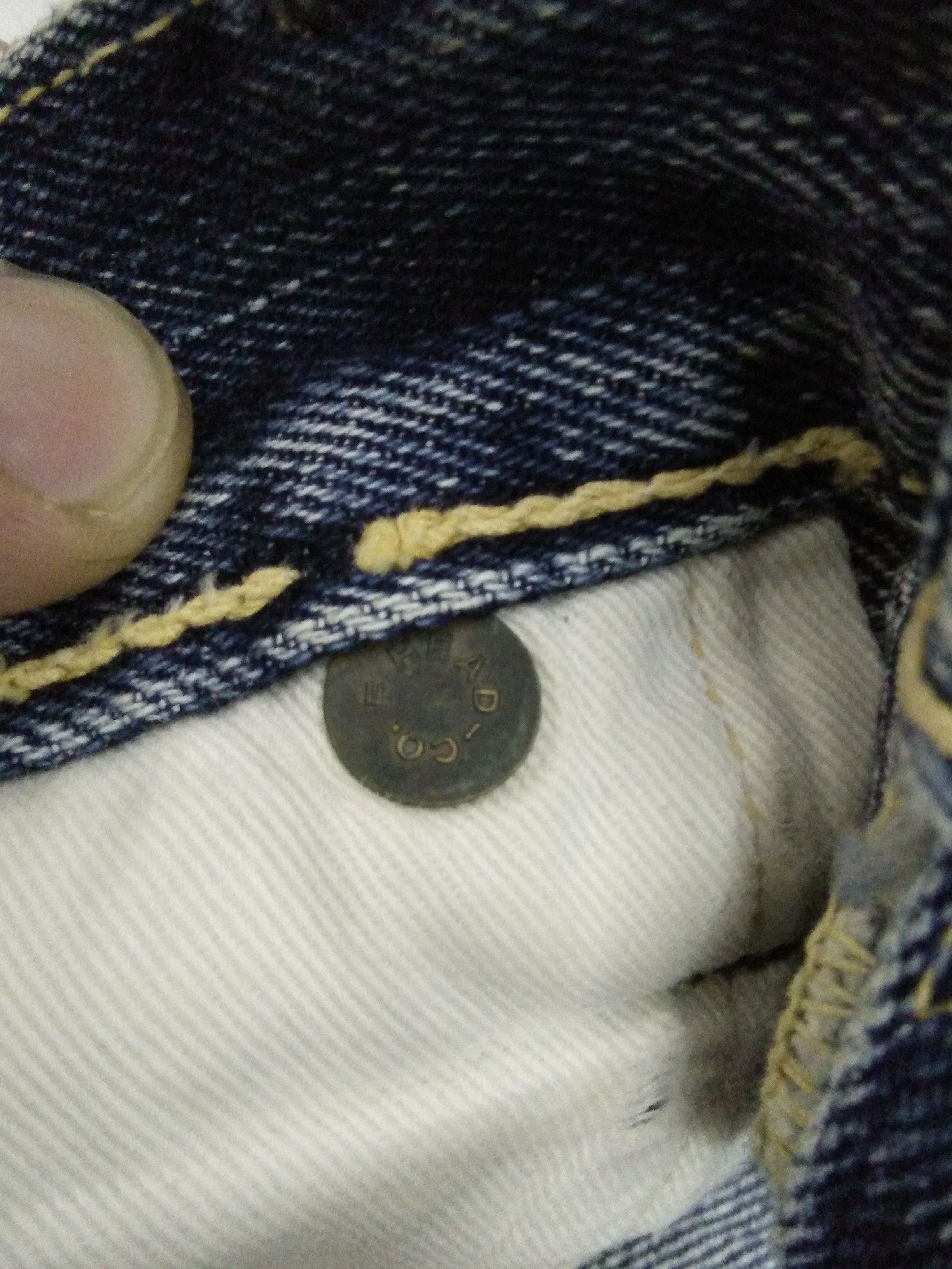 The Flat Head VTG THE FLAT HEAD DENIM SELVEDGE JAPAN (A821) WAIST 32 Size US 32 / EU 48 - 14 Thumbnail