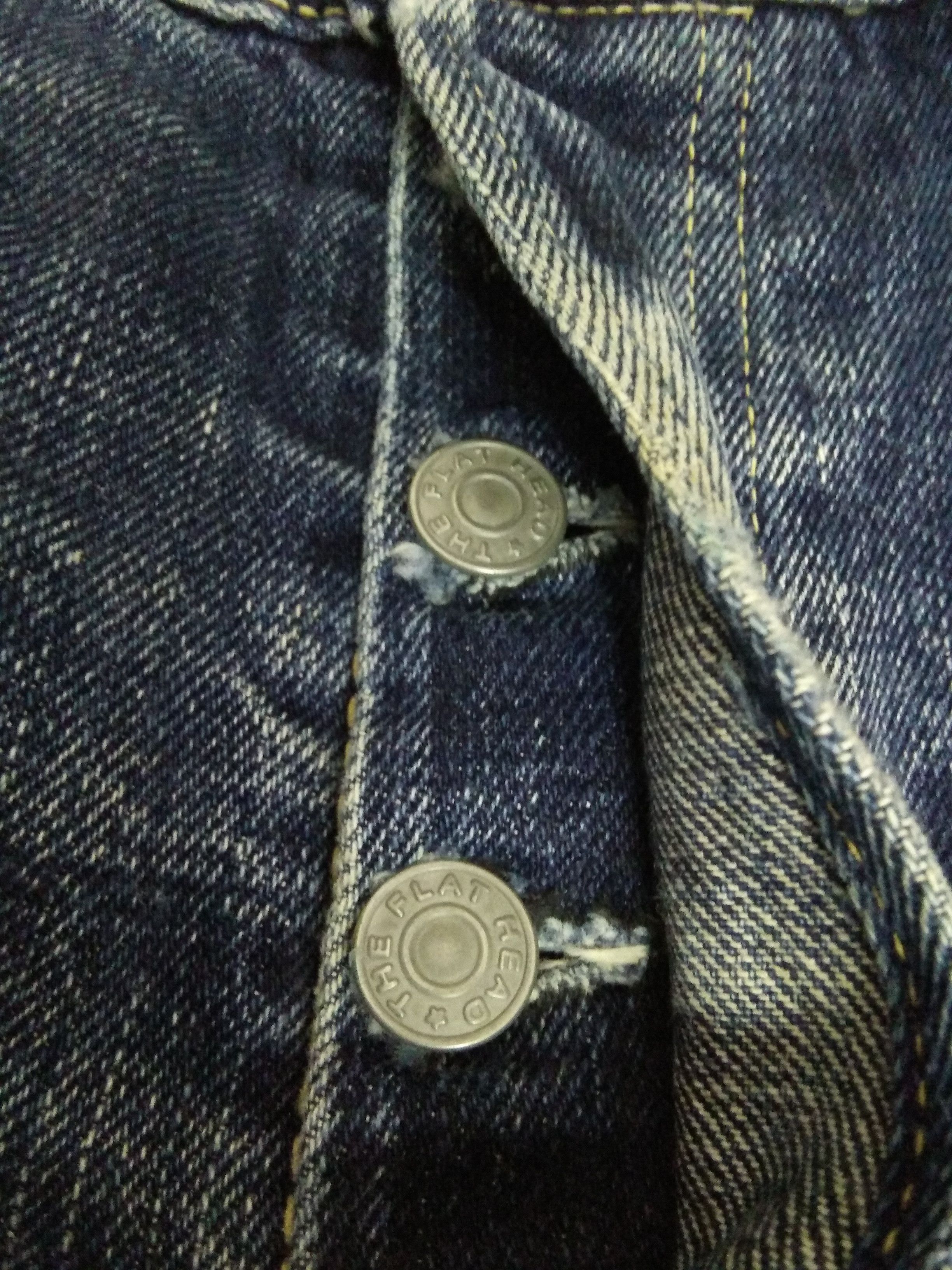 The Flat Head VTG THE FLAT HEAD DENIM SELVEDGE JAPAN (A821) WAIST 32 Size US 32 / EU 48 - 16 Thumbnail