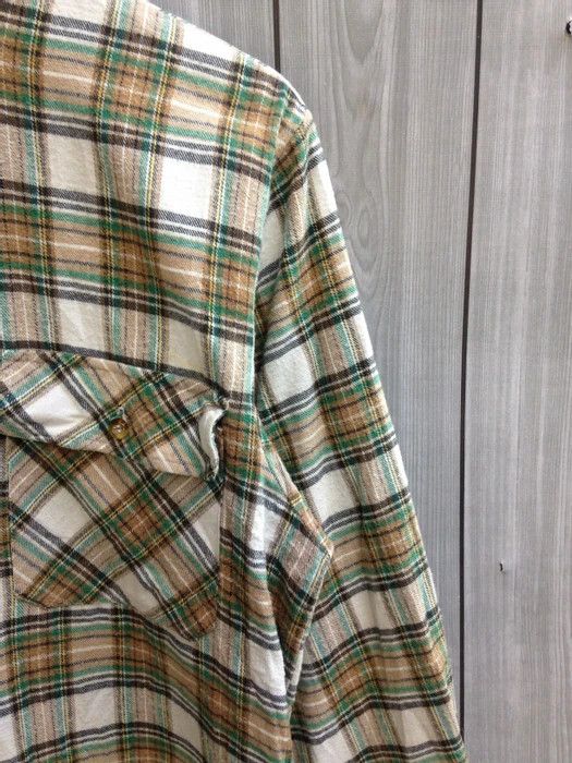 Flannel Vintage Flannel Shirt Travis Scott Style Size US M / EU 48-50 / 2 - 4 Thumbnail