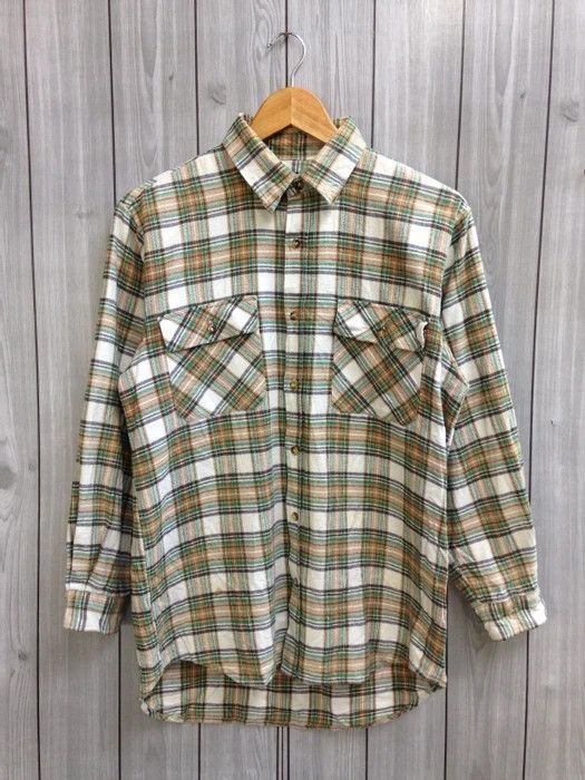 Flannel Vintage Flannel Shirt Travis Scott Style Size US M / EU 48-50 / 2 - 1 Thumbnail