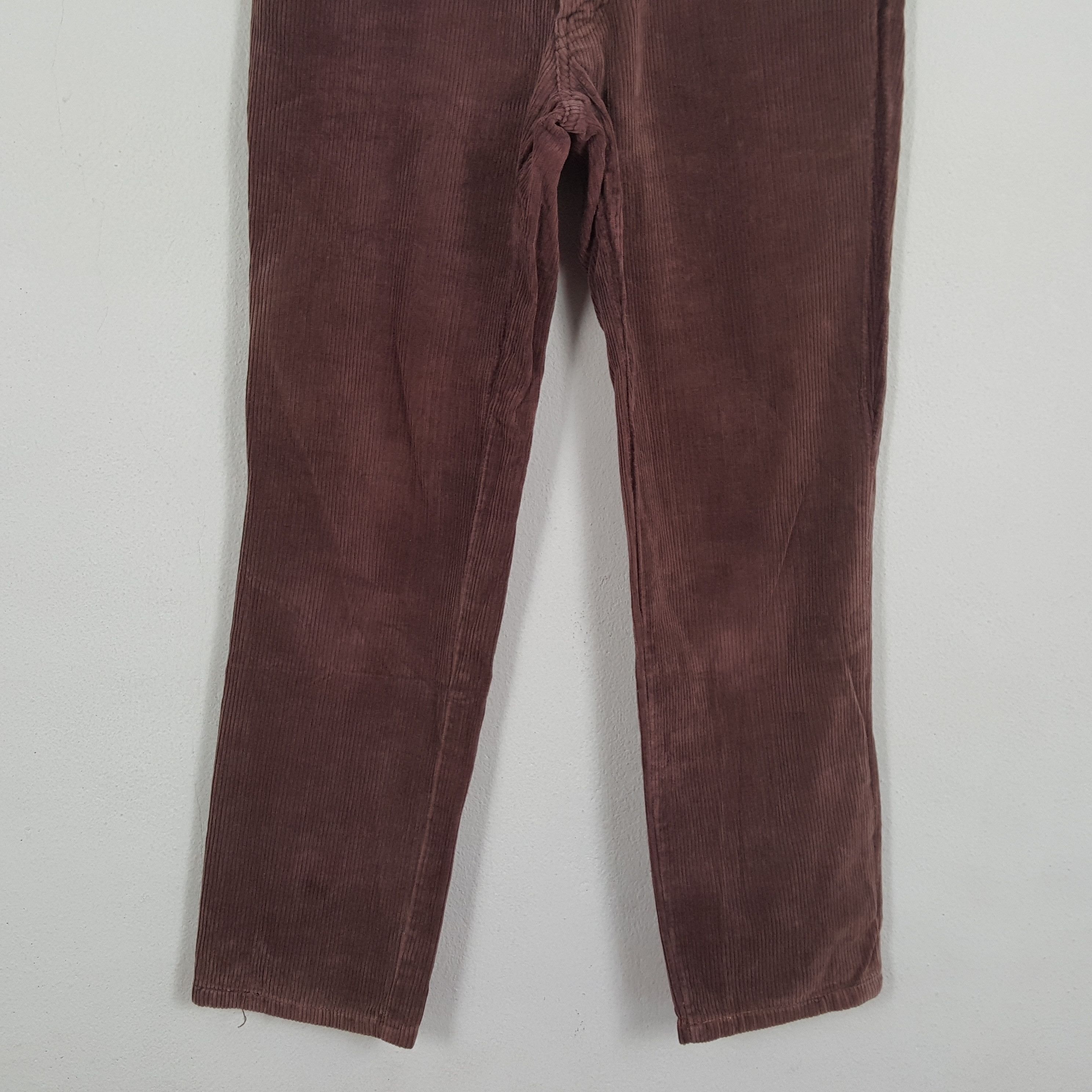 Velvet × Vintage BOBSON Streetwear Fashion Style Velvet Jeans Pants Size US 27 - 3 Thumbnail