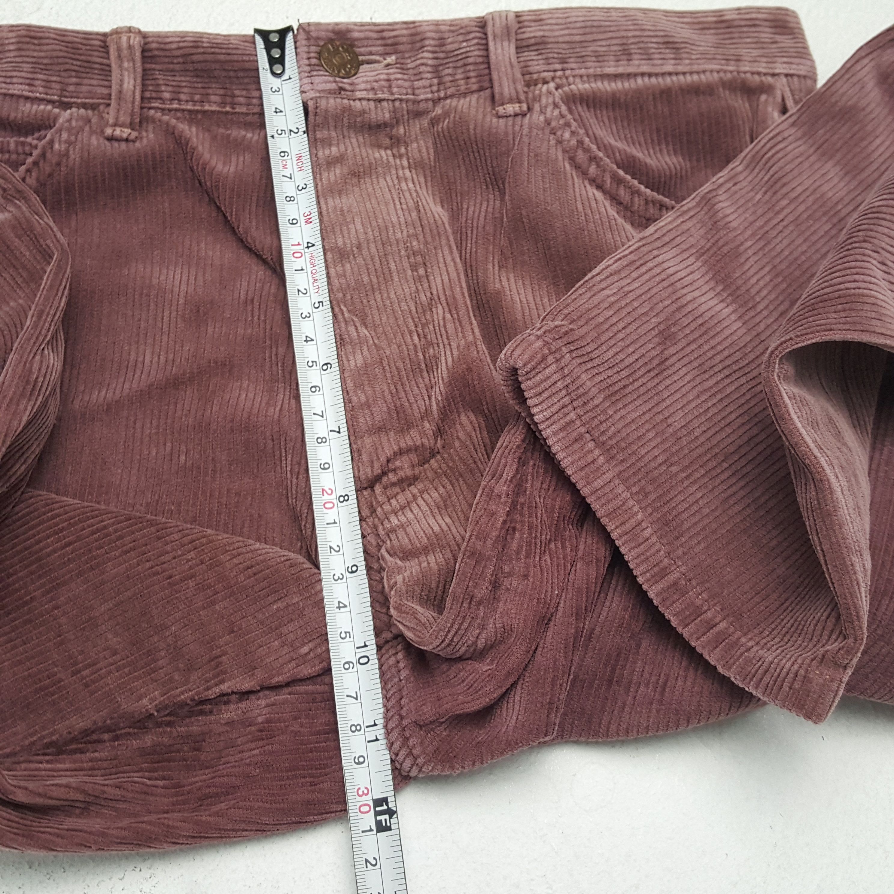 Velvet × Vintage BOBSON Streetwear Fashion Style Velvet Jeans Pants Size US 27 - 8 Thumbnail