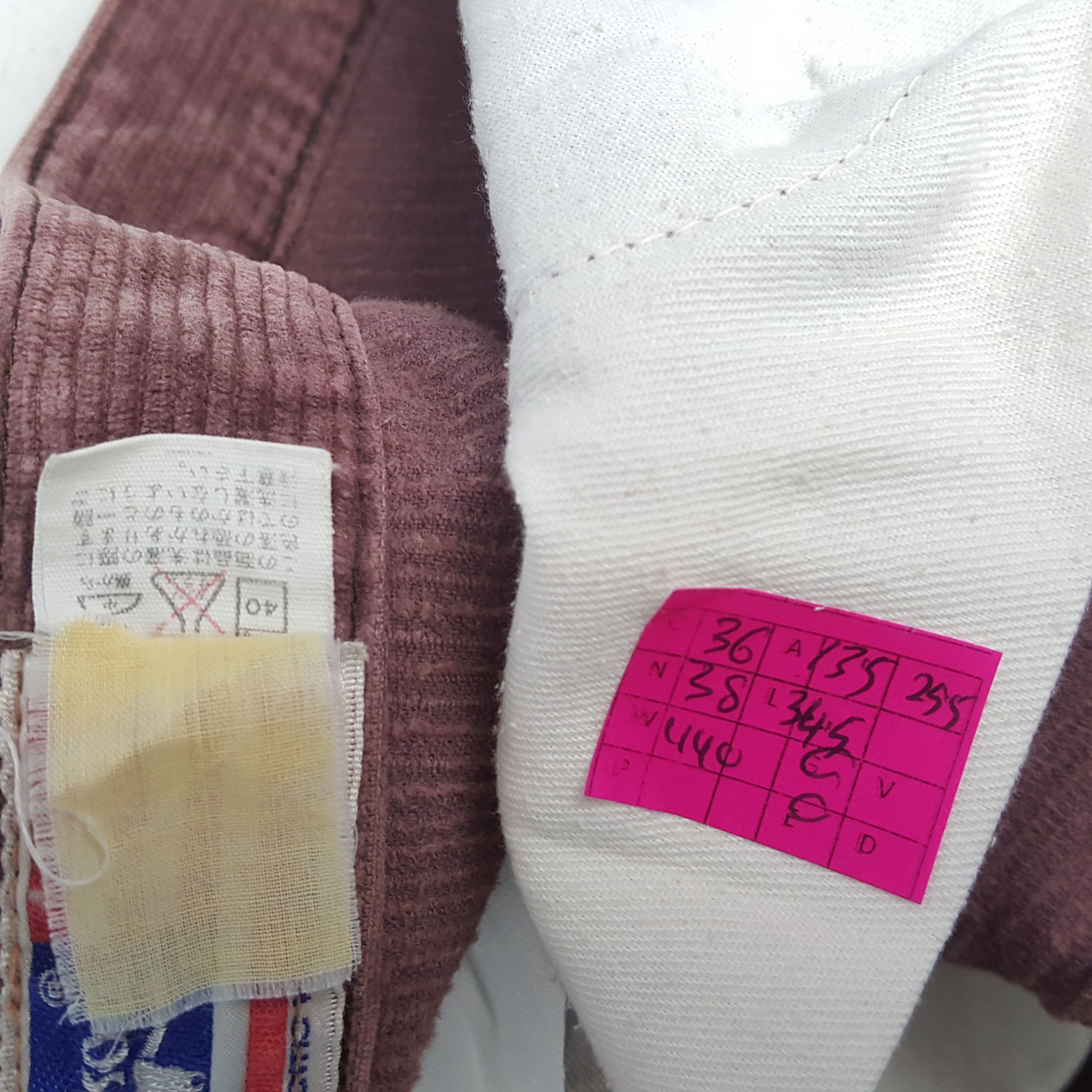 Velvet × Vintage BOBSON Streetwear Fashion Style Velvet Jeans Pants Size US 27 - 13 Thumbnail