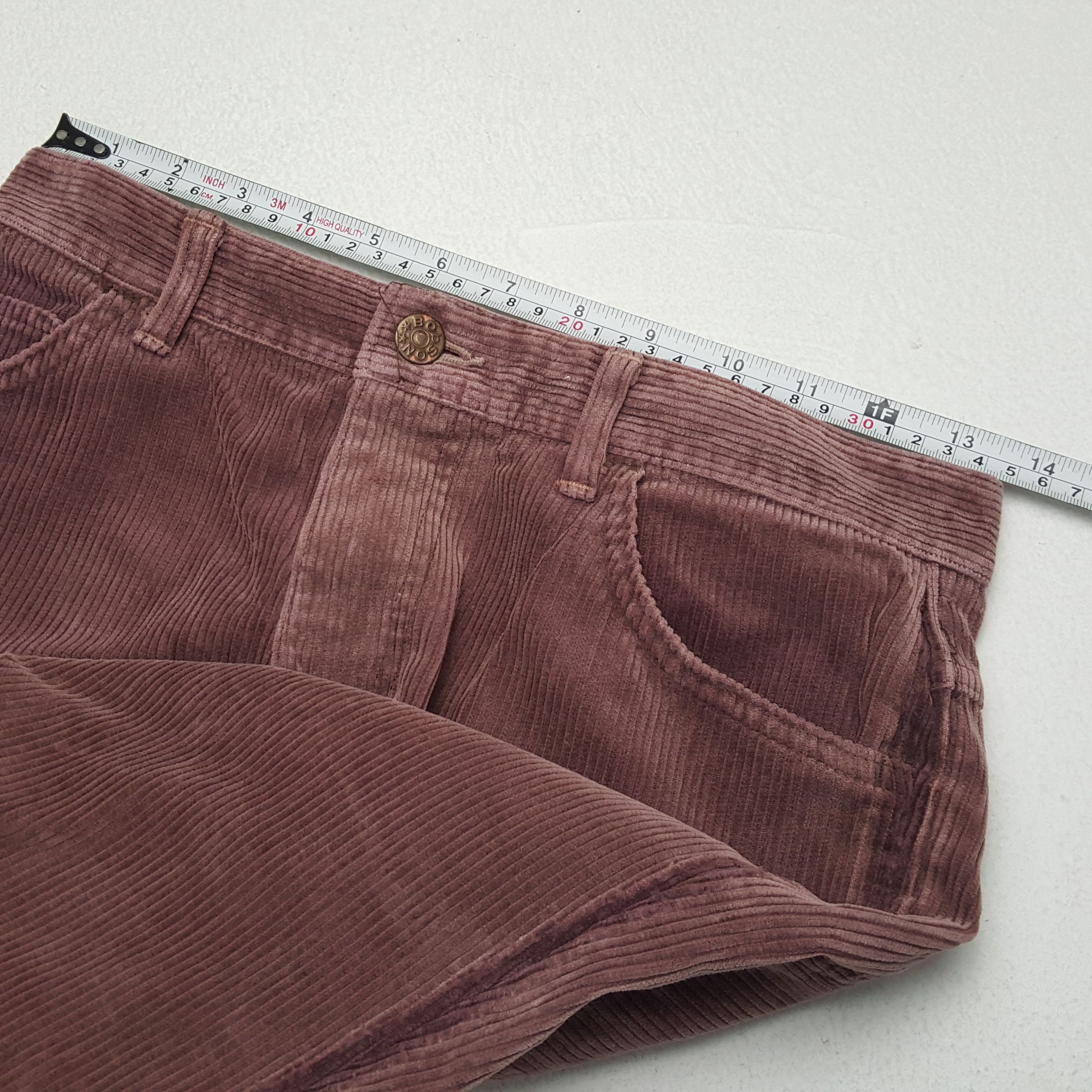 Velvet × Vintage BOBSON Streetwear Fashion Style Velvet Jeans Pants Size US 27 - 7 Thumbnail