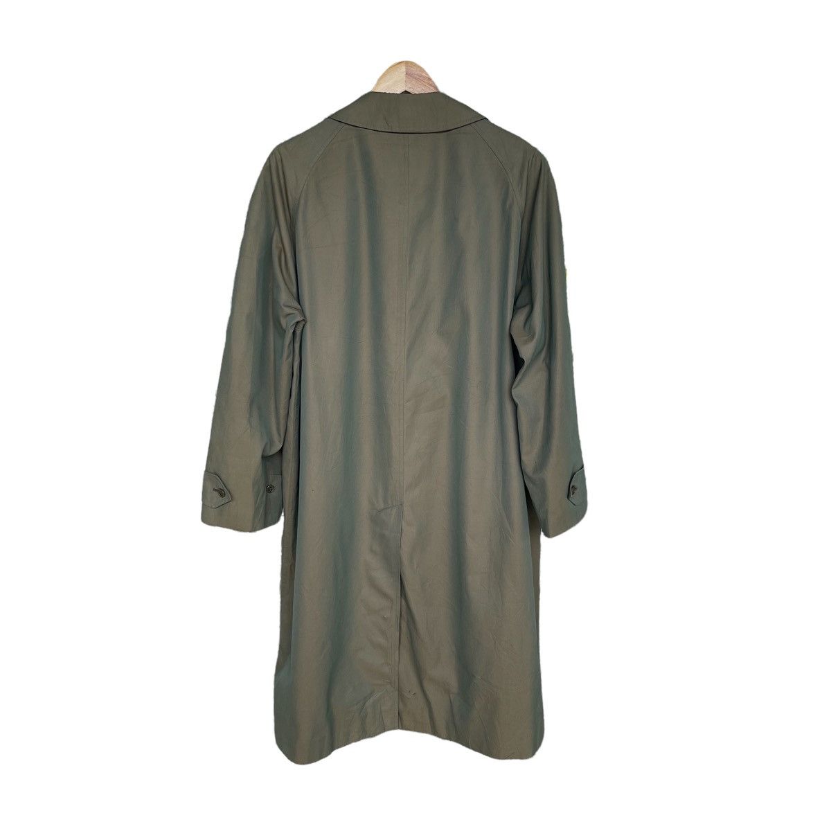 Burberry × Burberry Prorsum × Vintage Burberry Nova Check Olive Trench Coat Size US L / EU 52-54 / 3 - 4 Thumbnail