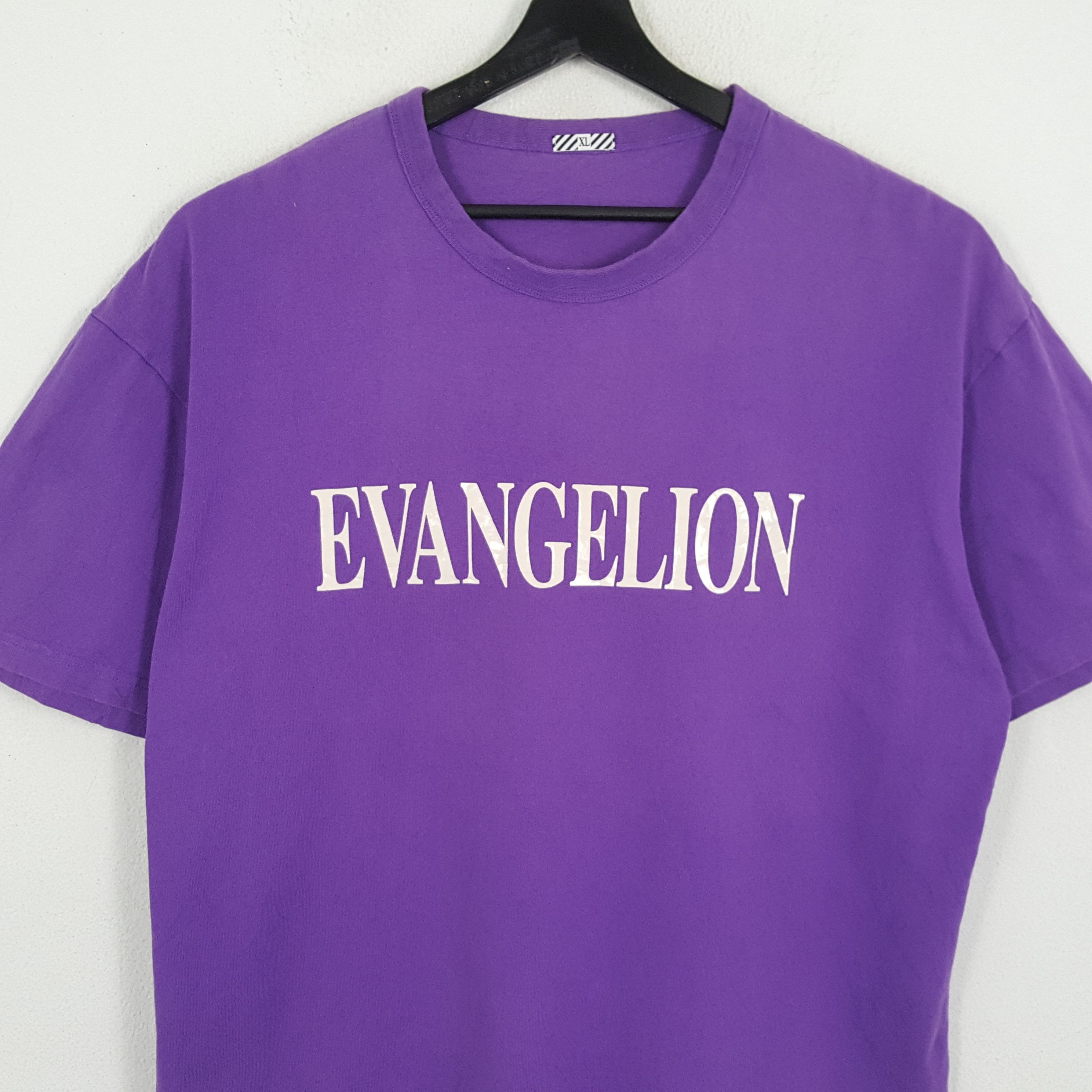 Anime EVANGELION Japanese Cartoon Anime Streetwear Tshirt Size US XXL / EU 58 / 5 - 2 Thumbnail