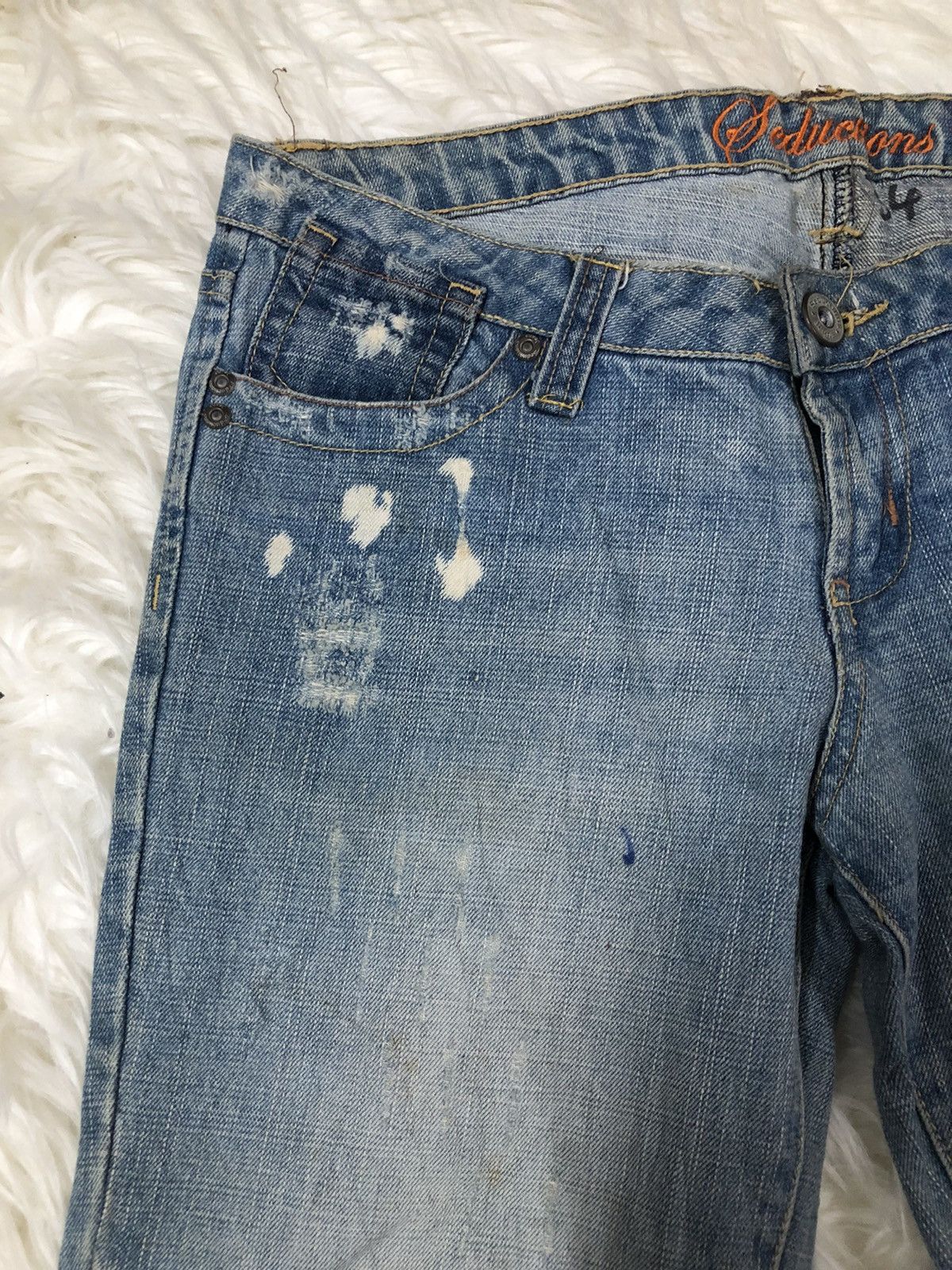 Other Seduction jeans bootcut bell bottom style Size US 33 - 3 Thumbnail