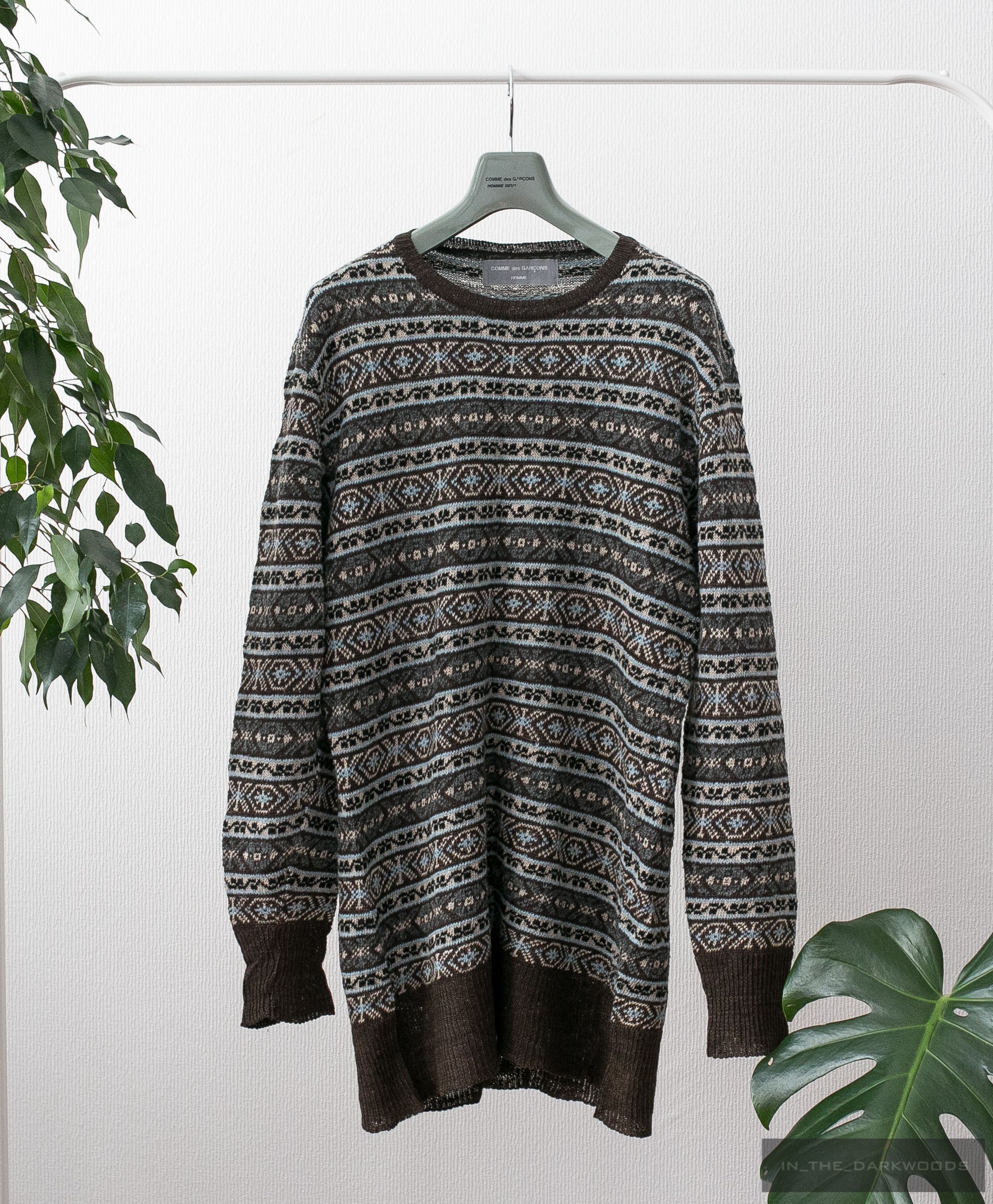 Comme des Garcons Homme 1998SS linen/wool blend knit Size US M / EU 48-50 / 2 - 1 Thumbnail