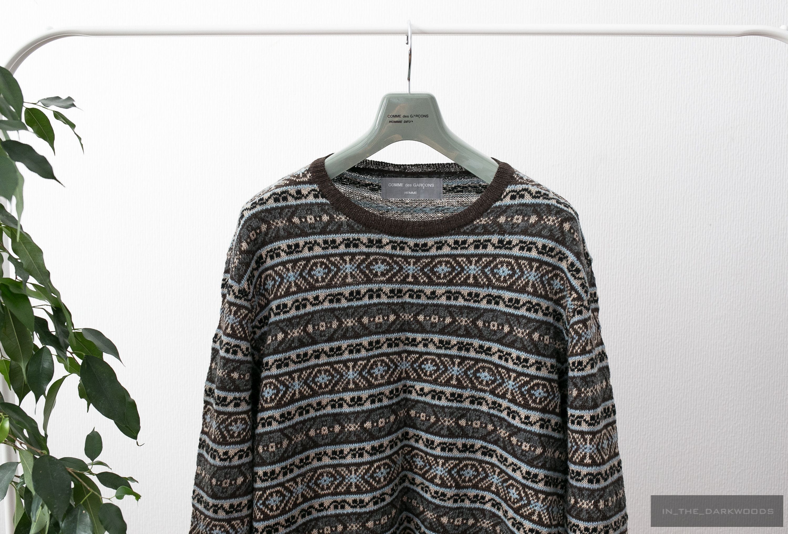 Comme des Garcons Homme 1998SS linen/wool blend knit Size US M / EU 48-50 / 2 - 3 Thumbnail