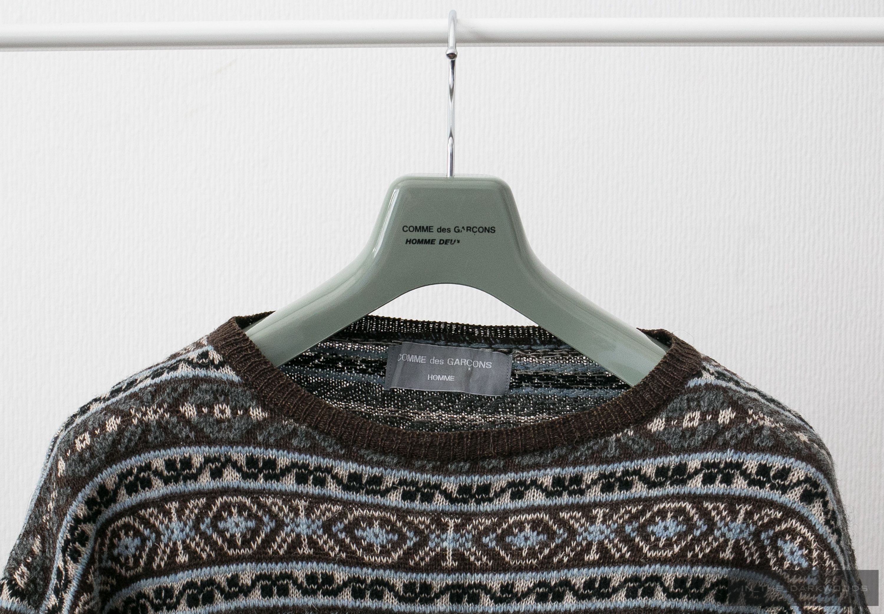 Comme des Garcons Homme AW1997 linen/wool blend knit Size US S / EU 44-46 / 1 - 3 Thumbnail