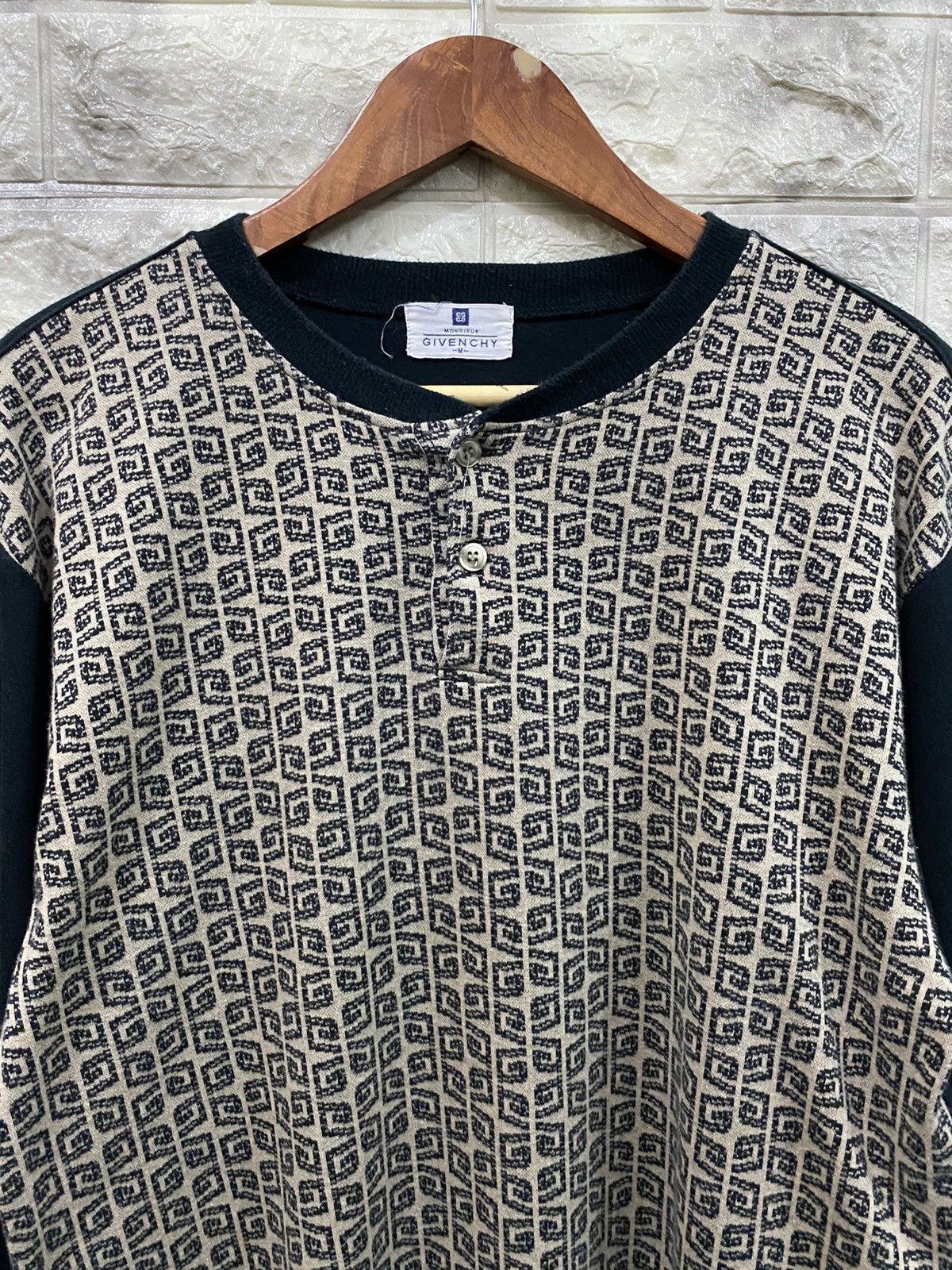 Givenchy × Vintage Vintage Givenchy Monsieur Shirt Size US M / EU 48-50 / 2 - 2 Thumbnail