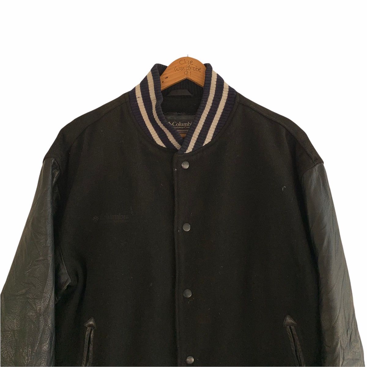 Columbia Columbia Black Varsity Jacket Size US M / EU 48-50 / 2 - 9 Thumbnail