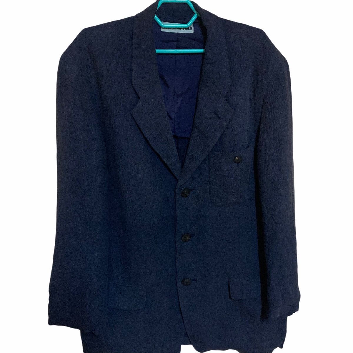 Issey Miyake × Japanese Brand Vintage Issey Miyake Pockets Jacket Blazer Size US L / EU 52-54 / 3 - 4 Thumbnail