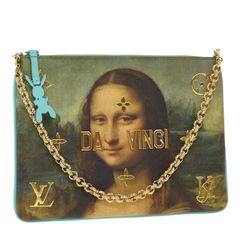 Louis Vuitton x Jeff Koons Masters Collection Mona Lisa Pochette