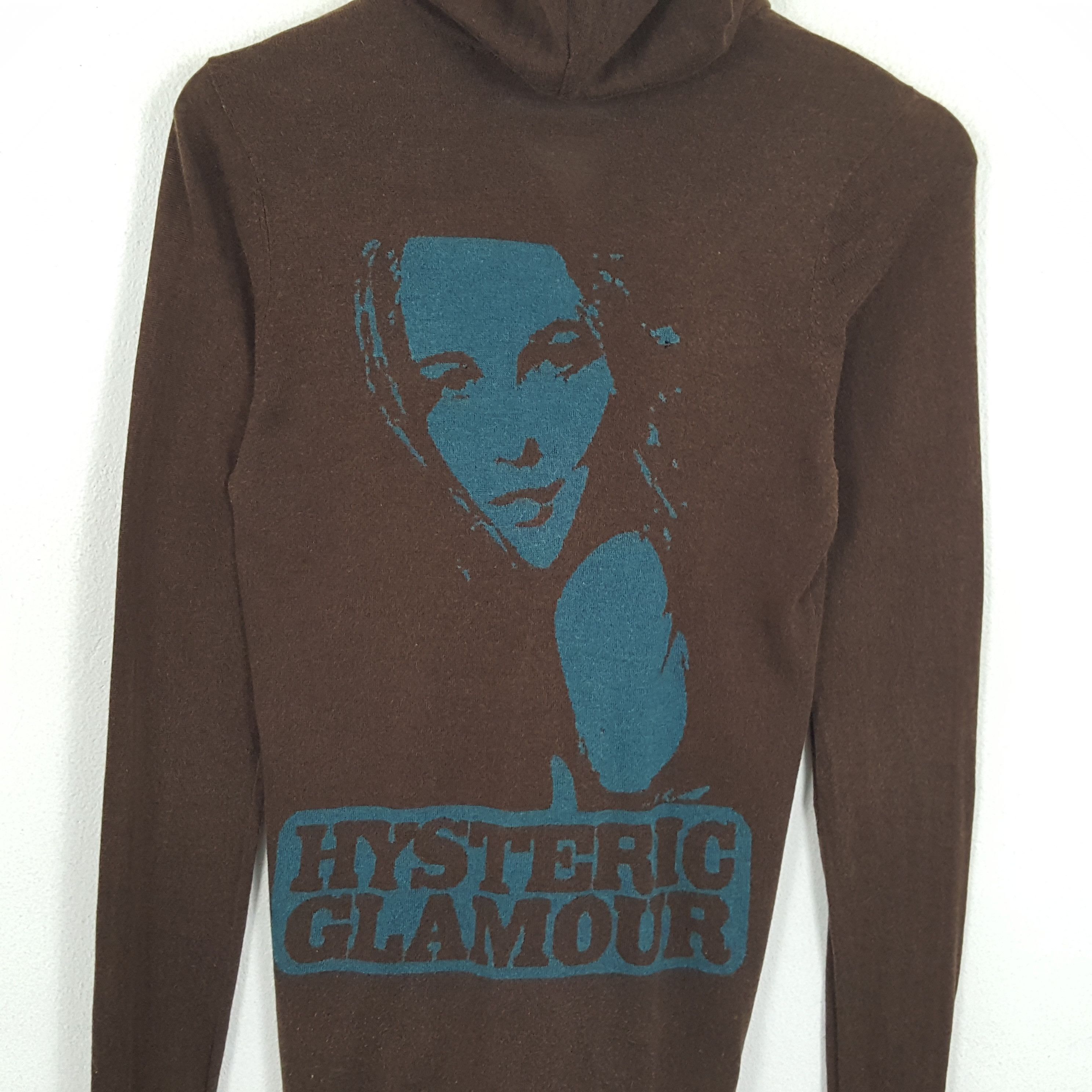 Hysteric Glamour × Japanese Brand × Vintage HYSTERIC GLAMOUR Japanese Brand Streetwear Zipper Hoodies Size XXS / US 00 / IT 34 - 2 Thumbnail