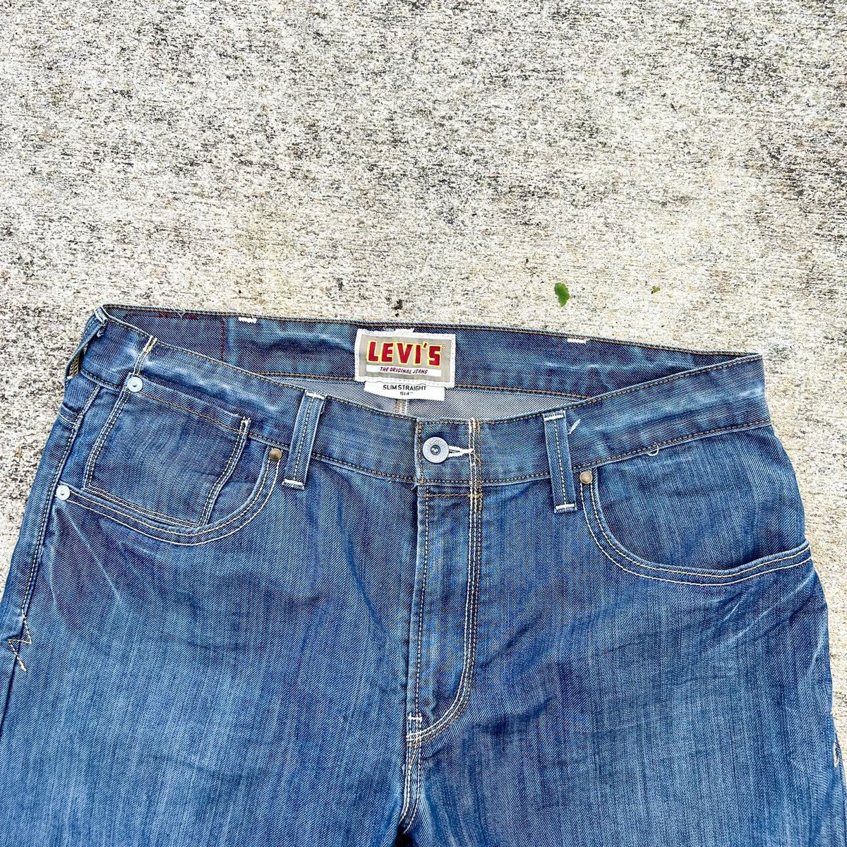 Levi's × Levi's Vintage Clothing Rare Levi’s Button Back Pocket Jeans 37 x 30 Size US 37 - 6 Thumbnail