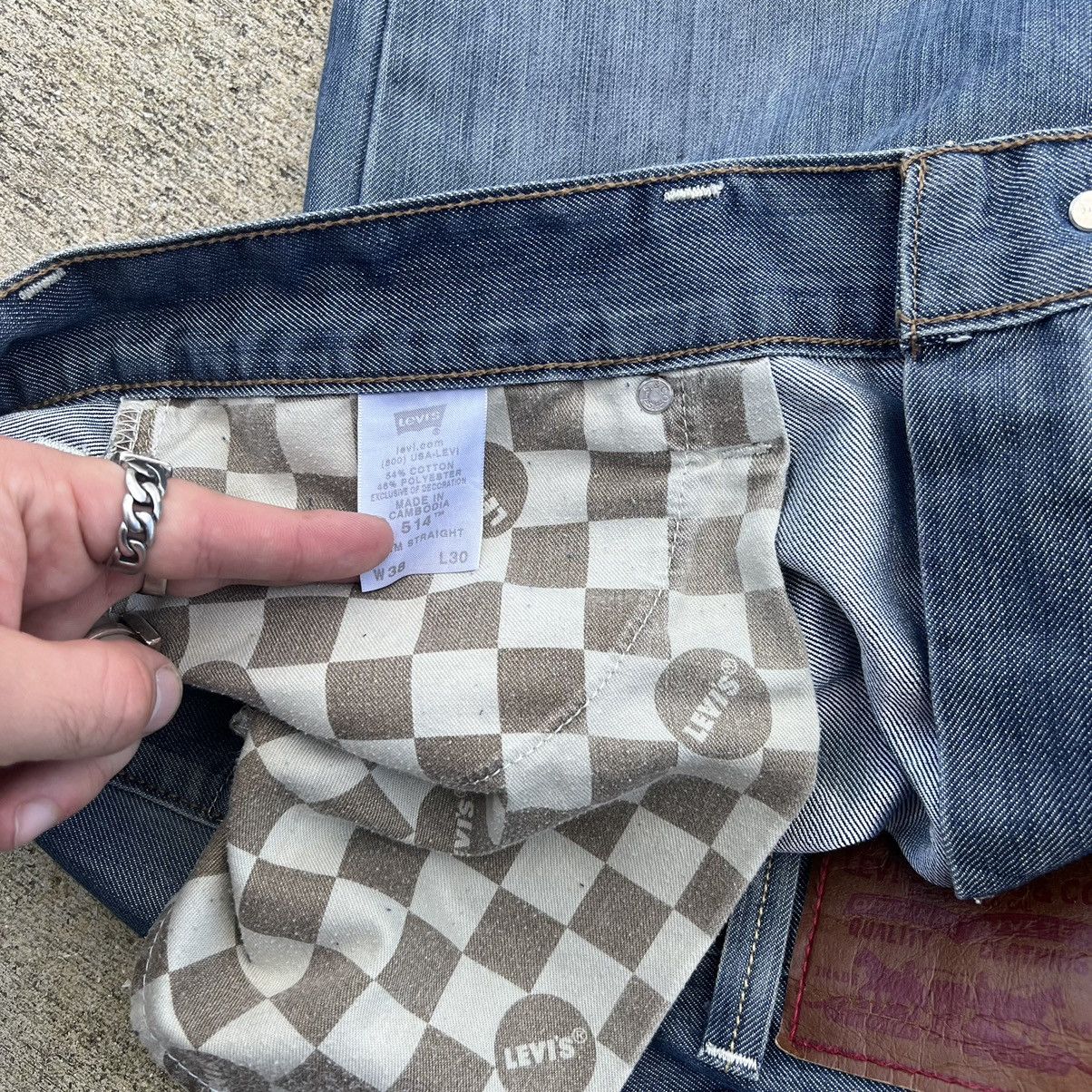 Levi's × Levi's Vintage Clothing Rare Levi’s Button Back Pocket Jeans 37 x 30 Size US 37 - 16 Thumbnail