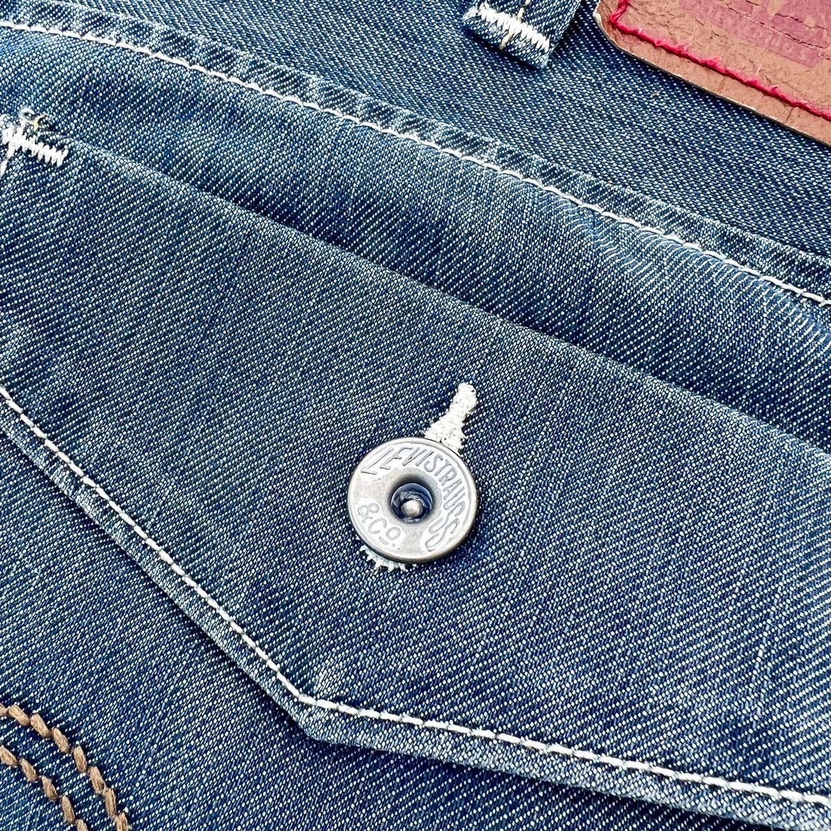 Levi's × Levi's Vintage Clothing Rare Levi’s Button Back Pocket Jeans 37 x 30 Size US 37 - 11 Thumbnail