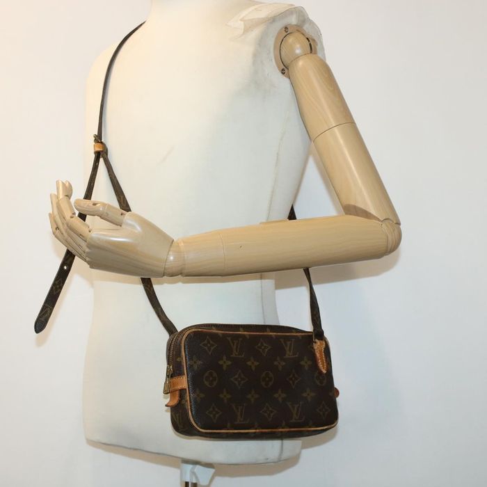 Louis Vuitton LOUIS VUITTON Monogram Marly Bandouliere Shoulder Bag M51828  LV Auth 44497