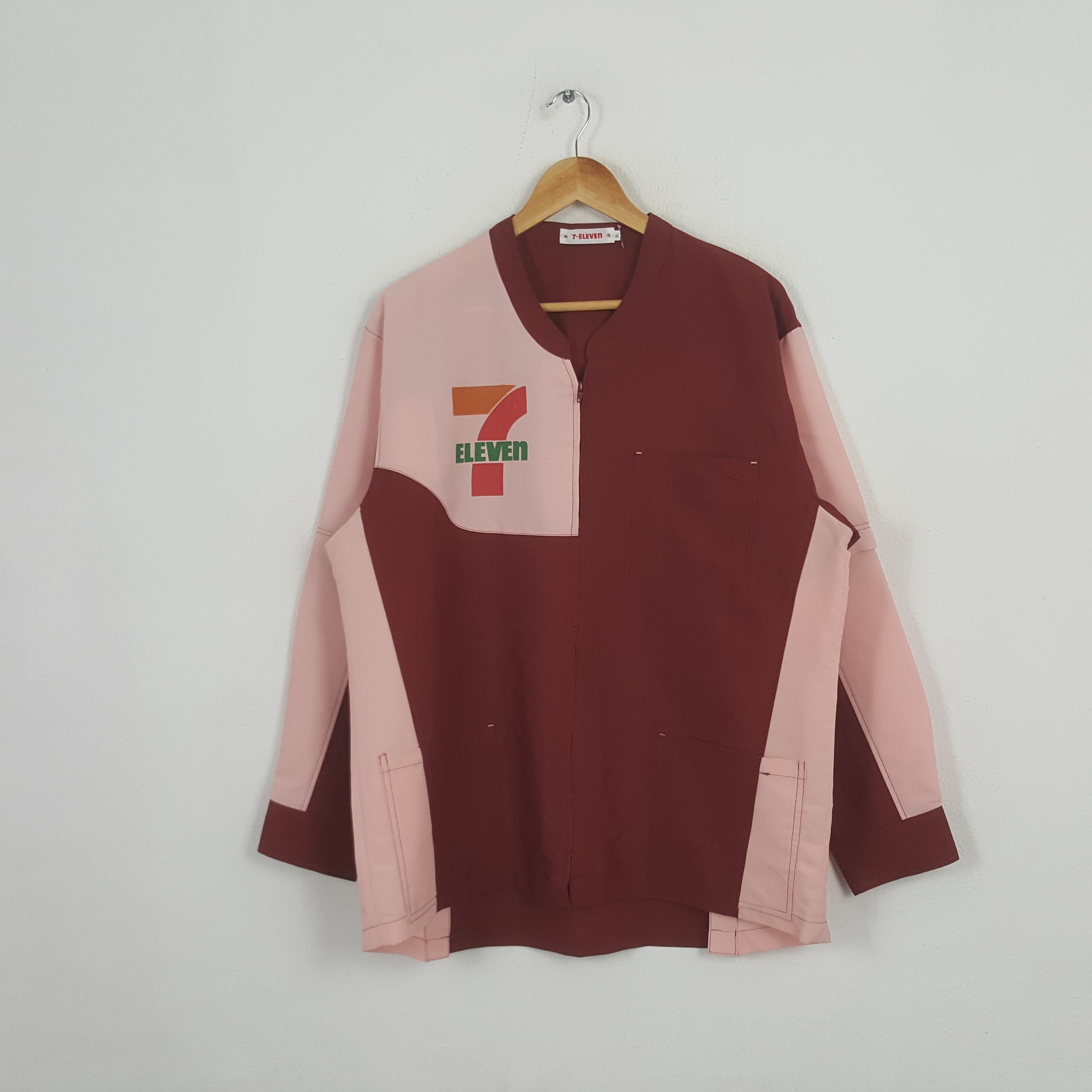 Japanese Brand × Vintage Vintage 7 Eleven Japanese Brand Uniform Jacket Size US L / EU 52-54 / 3 - 1 Thumbnail