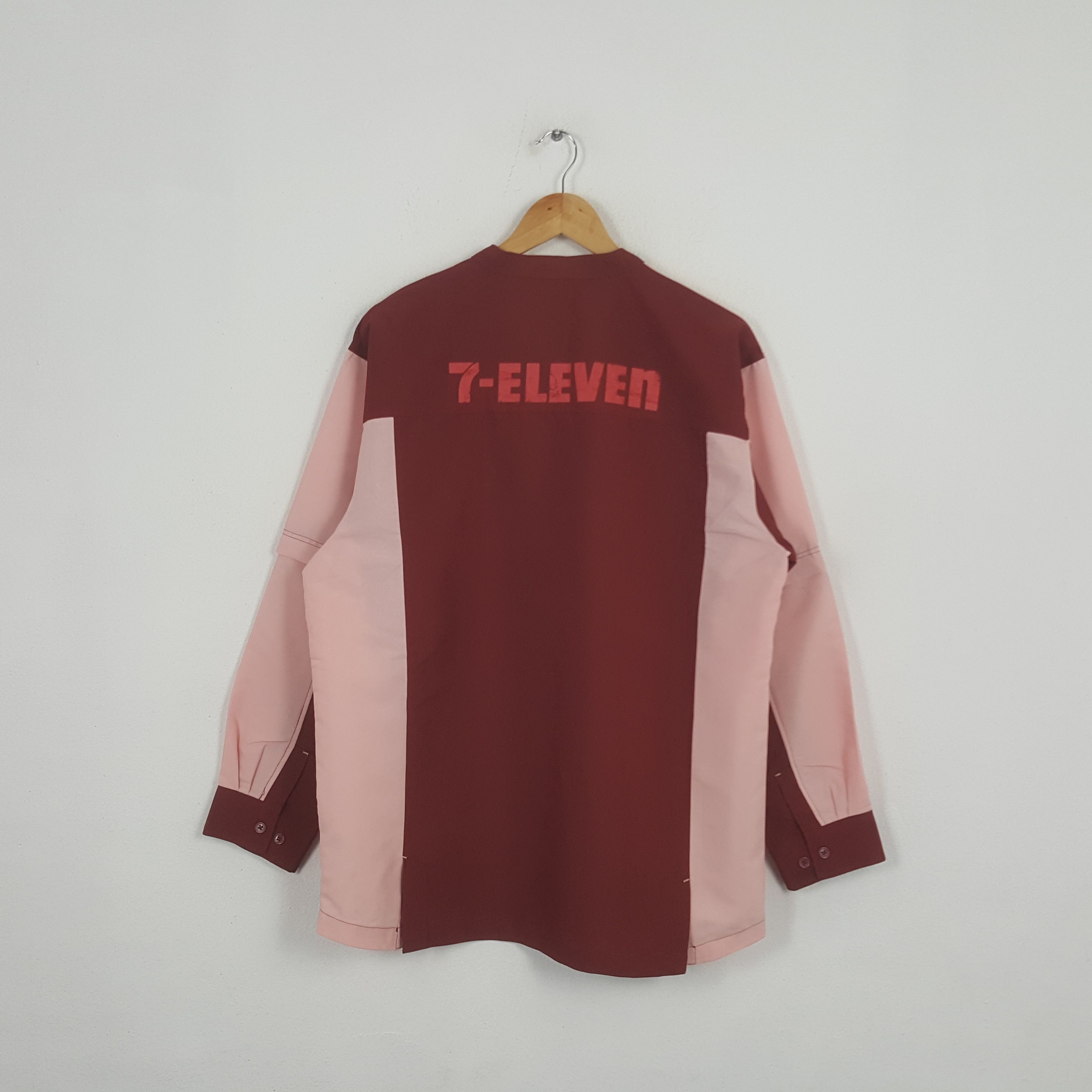 Japanese Brand × Vintage Vintage 7 Eleven Japanese Brand Uniform Jacket Size US L / EU 52-54 / 3 - 3 Thumbnail
