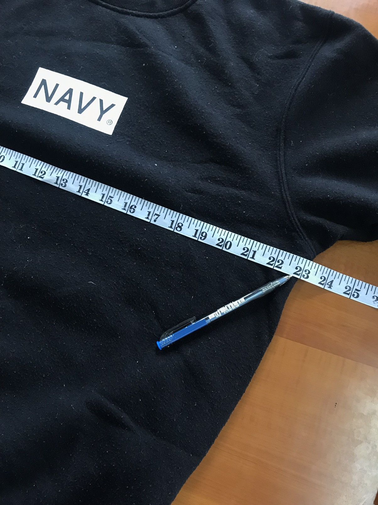 Old Navy NAVY Spell Out Logo Printed Sweatshirt Size US L / EU 52-54 / 3 - 10 Thumbnail