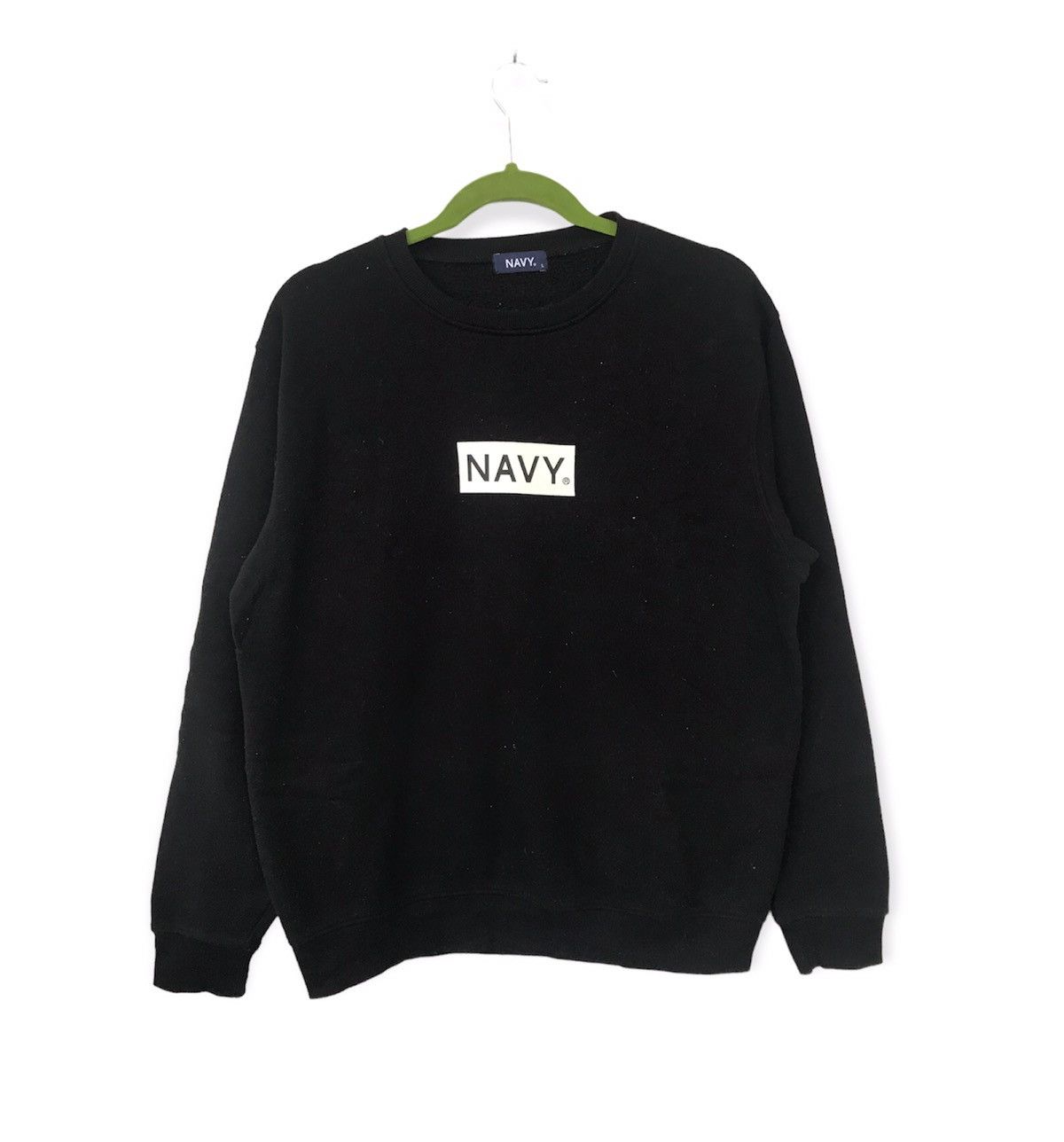 Old Navy NAVY Spell Out Logo Printed Sweatshirt Size US L / EU 52-54 / 3 - 1 Thumbnail