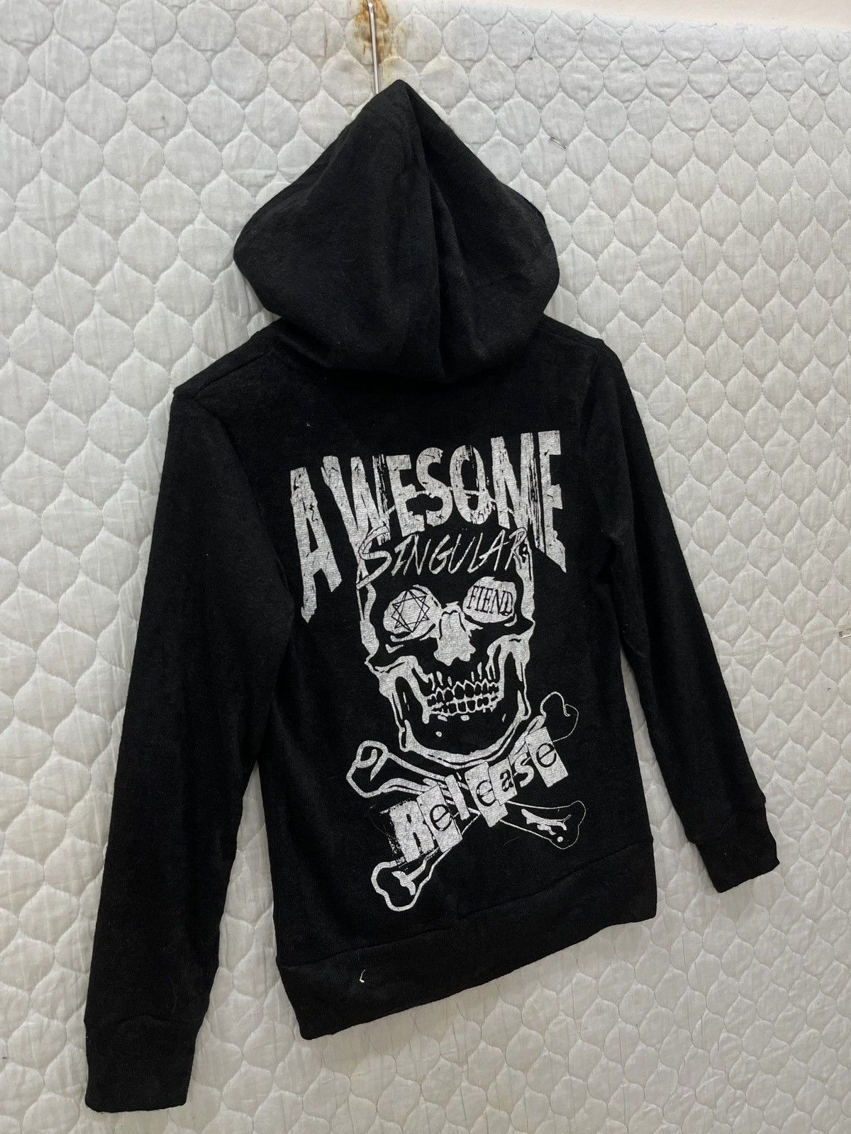 Seditionaries (Bbb). GHOST OF HARLEM SKULLS HOODIE SWEATER Size US S / EU 44-46 / 1 - 2 Thumbnail
