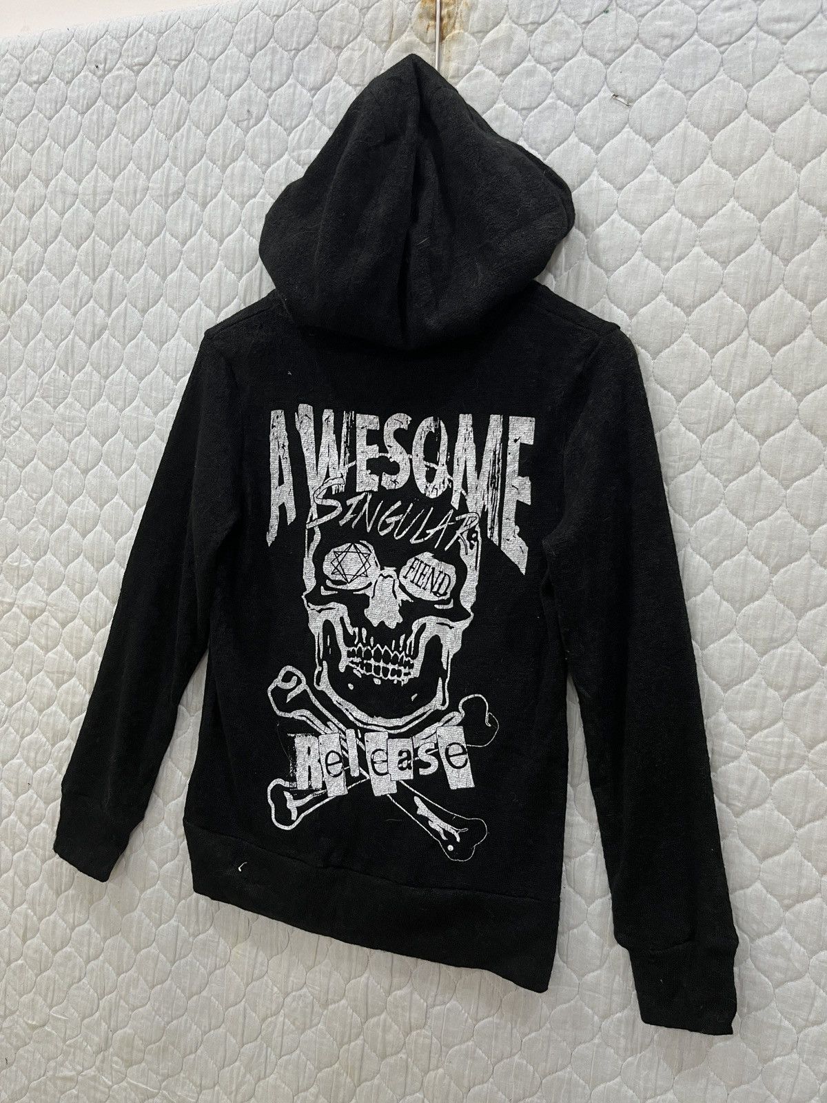 Seditionaries (Bbb). GHOST OF HARLEM SKULLS HOODIE SWEATER Size US S / EU 44-46 / 1 - 3 Thumbnail