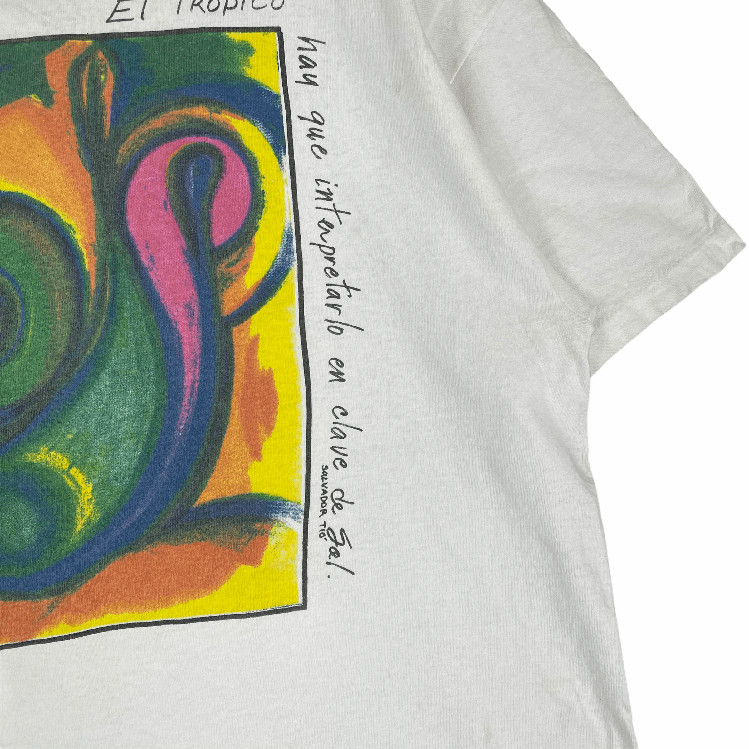 Other Vintage 90s SALVADOR TIO INARU Art El Tropico Artist Shirt Size US L / EU 52-54 / 3 - 3 Thumbnail
