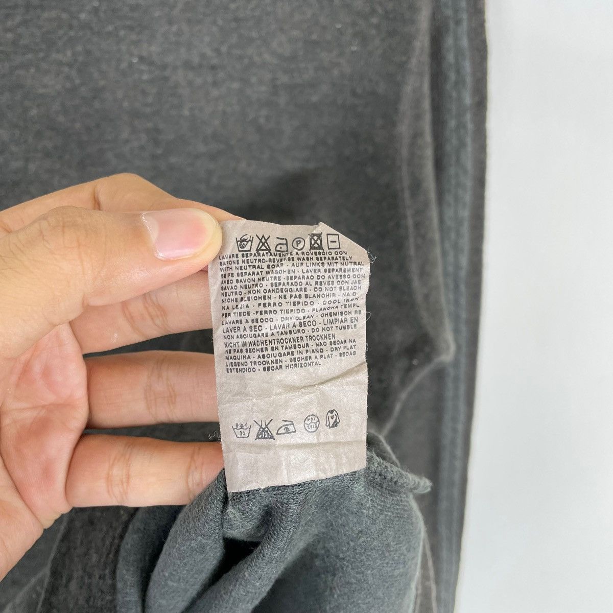 C.P. Company Vintage CP COMPANY C.P Sportswear Plain Grey Sweatshirt Size US L / EU 52-54 / 3 - 6 Thumbnail