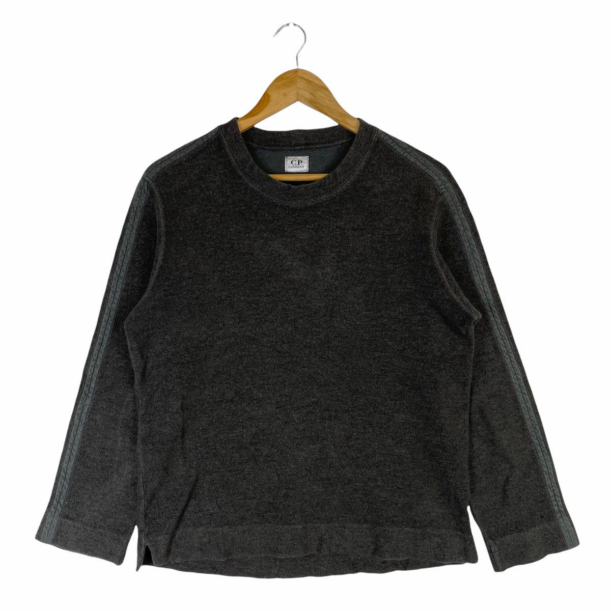 C.P. Company Vintage CP COMPANY C.P Sportswear Plain Grey Sweatshirt Size US L / EU 52-54 / 3 - 1 Thumbnail