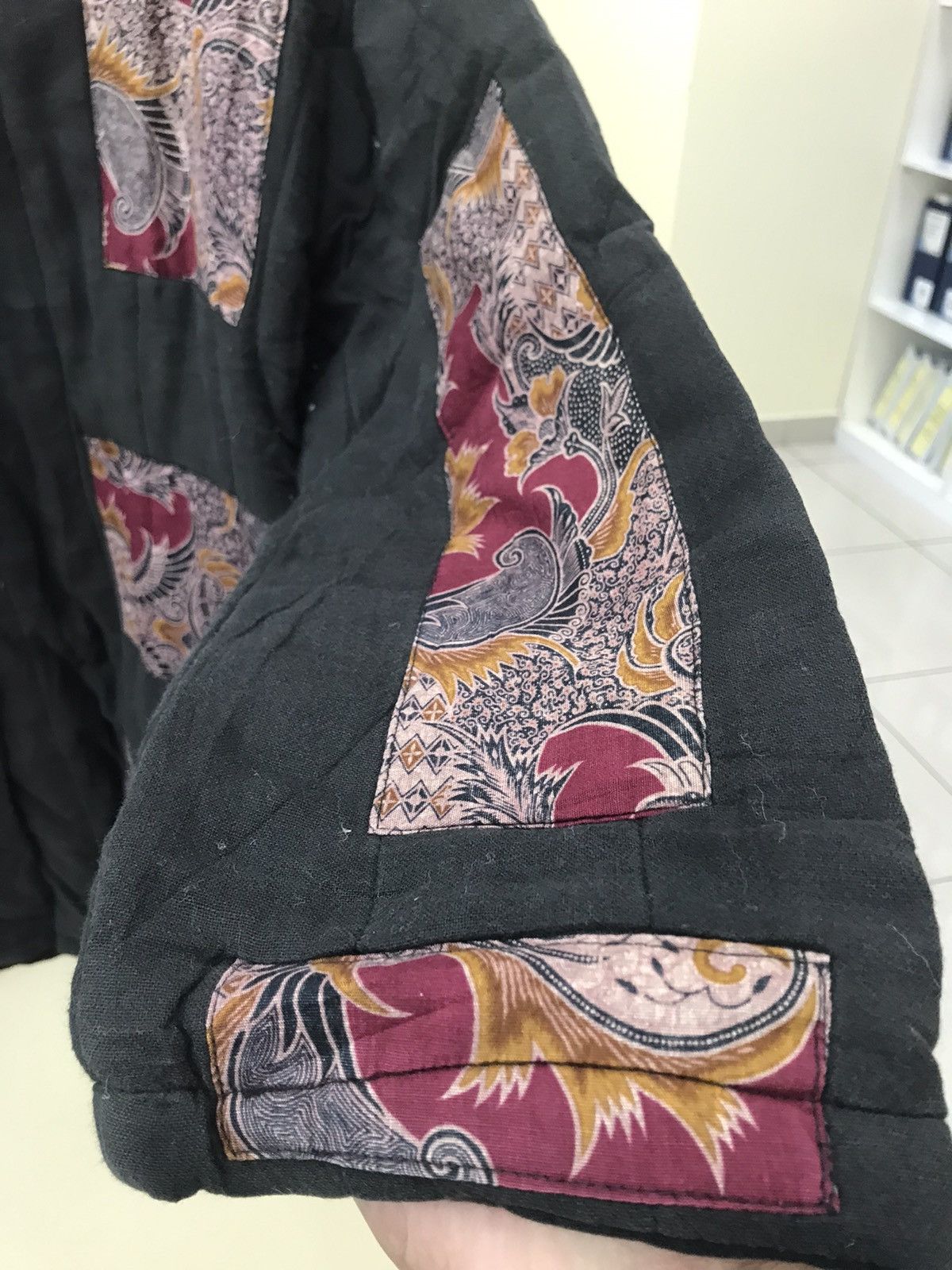 Japanese Brand Etnic Labels Batik Artwear Jacket – M Size Size US L / EU 52-54 / 3 - 8 Thumbnail