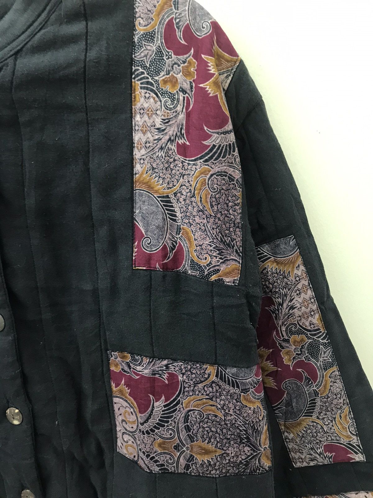 Japanese Brand Etnic Labels Batik Artwear Jacket – M Size Size US L / EU 52-54 / 3 - 9 Thumbnail