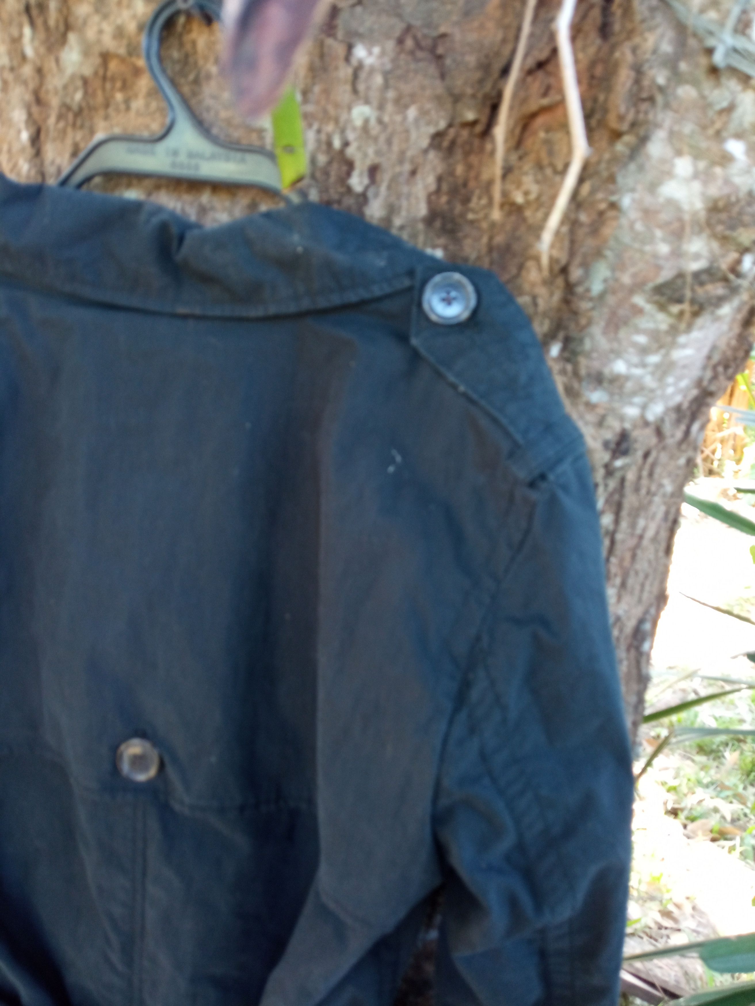Gap GAP Black Trench Coat Size US M / EU 48-50 / 2 - 10 Thumbnail