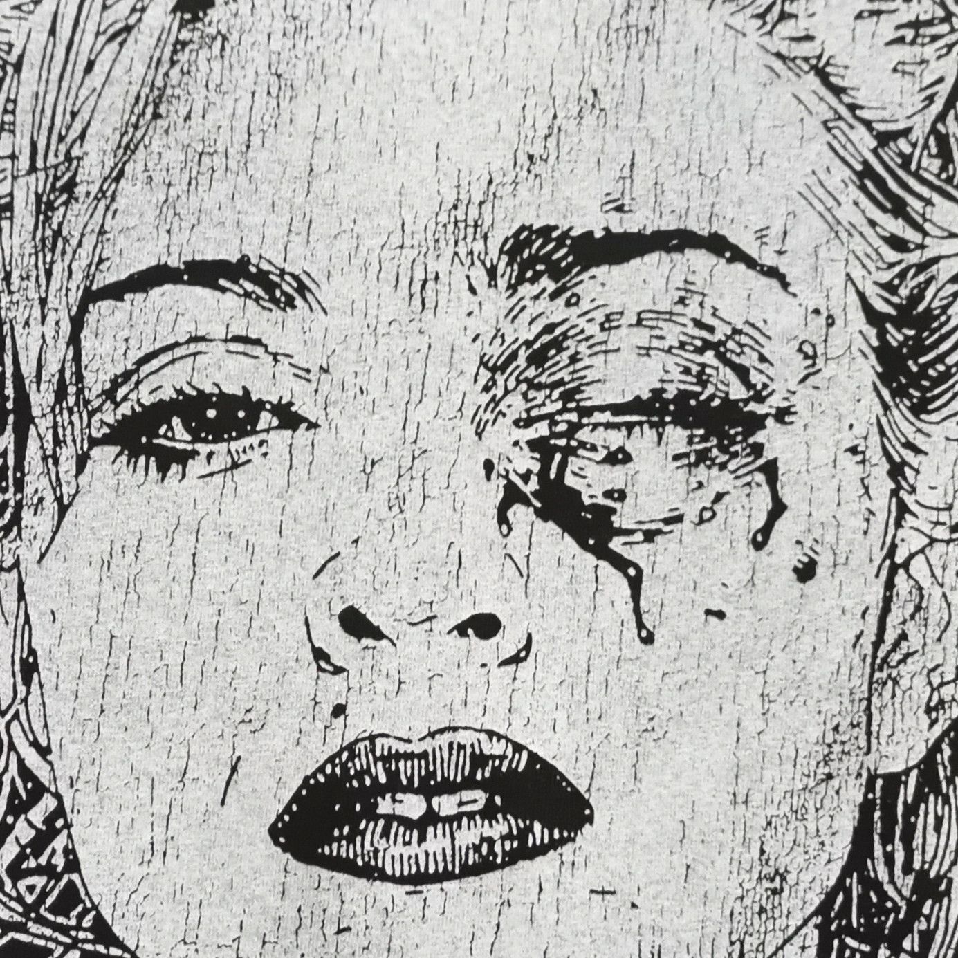Band Tees × Vintage Crystal Castles Alice Practice Madonna Bruised ...