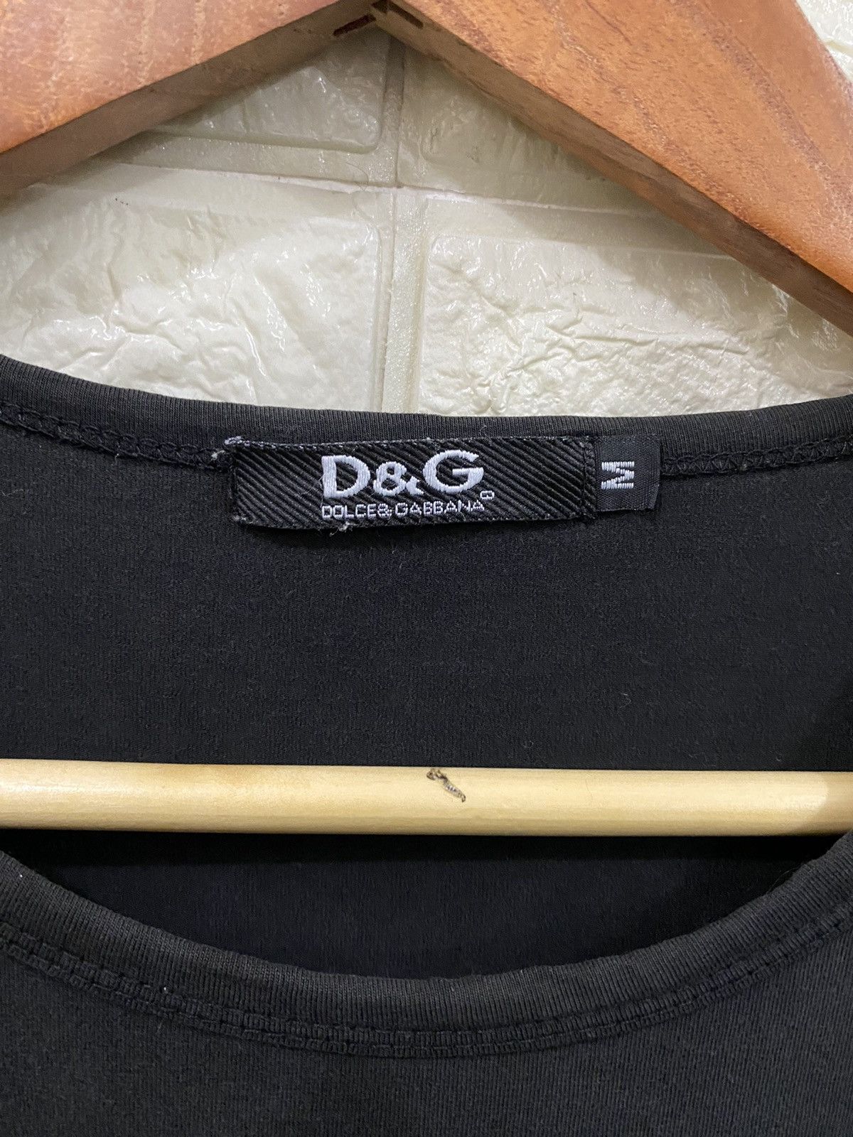 Dolce & Gabbana D&G Black Women’s T-Shirt Size M / US 6-8 / IT 42-44 - 4 Thumbnail